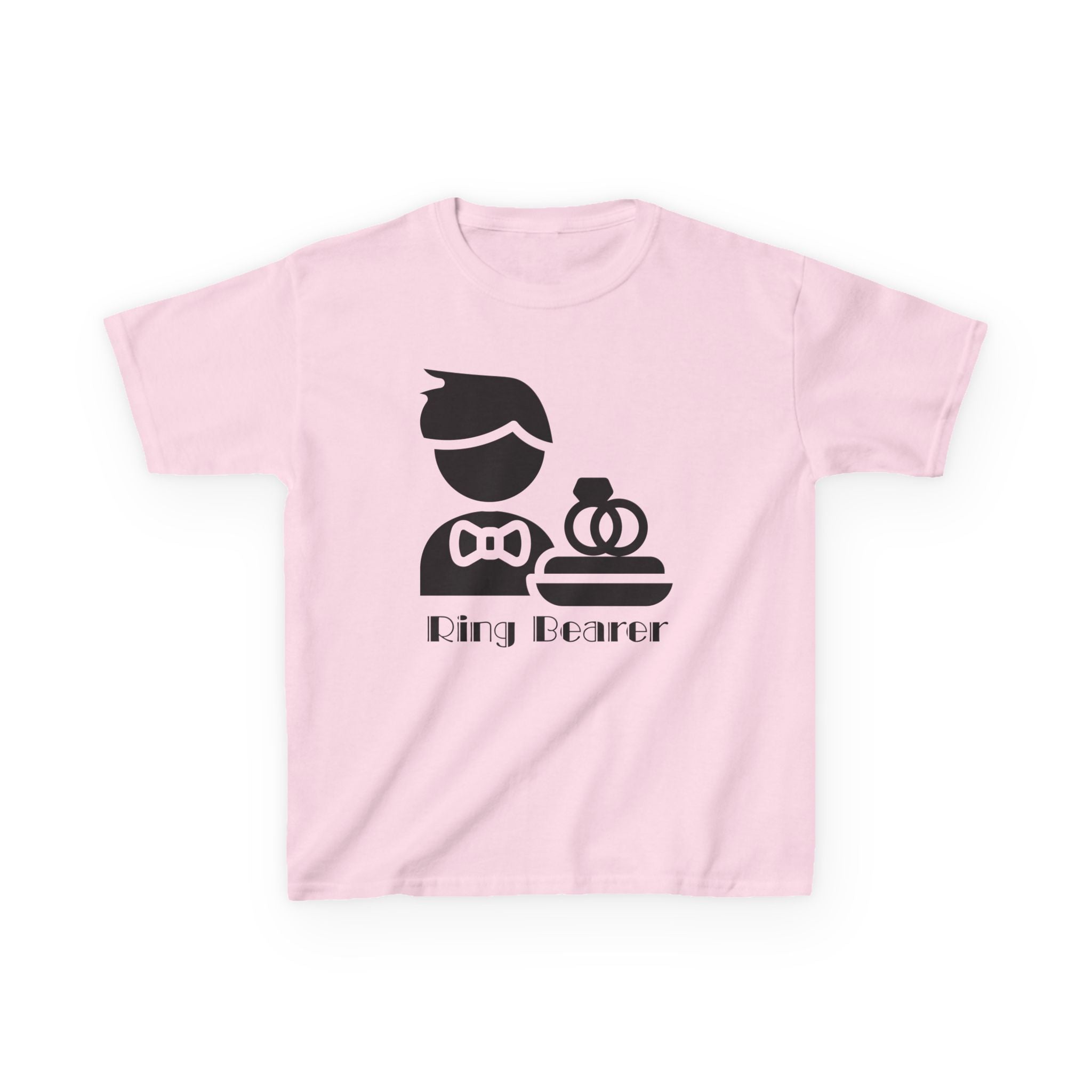 Kids Ring Bearer Tee - Perfect for Weddings, Flower Girl Outfits, Cute Kid’s Apparel, Wedding Party Shirts, Kids Event T-Shirt