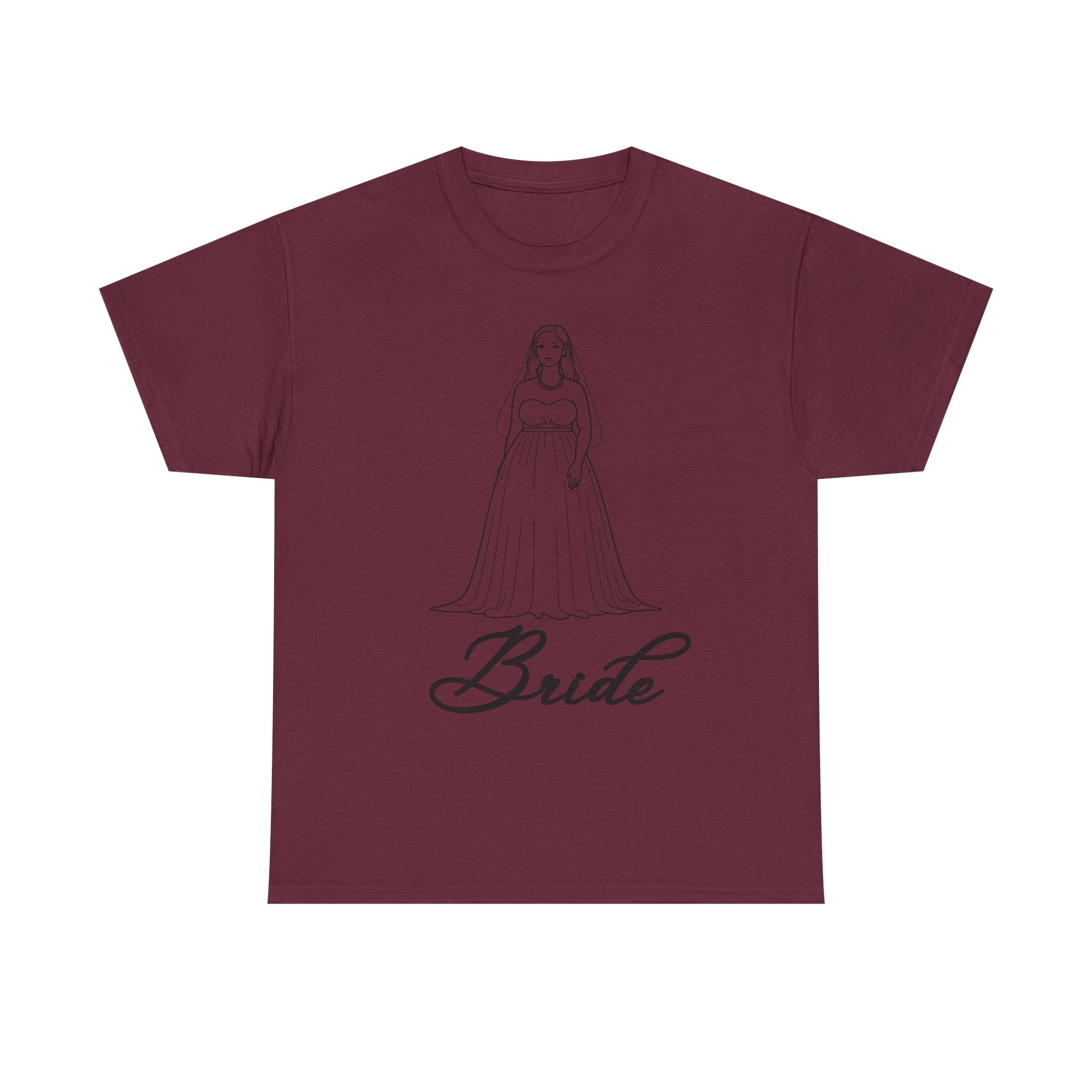 Bride Graphic Tee, Wedding Gift Shirt, Bridal Party Outfit, Engagement Celebration Top, Funny Bride Apparel, Unisex Heavy Cotton Tee