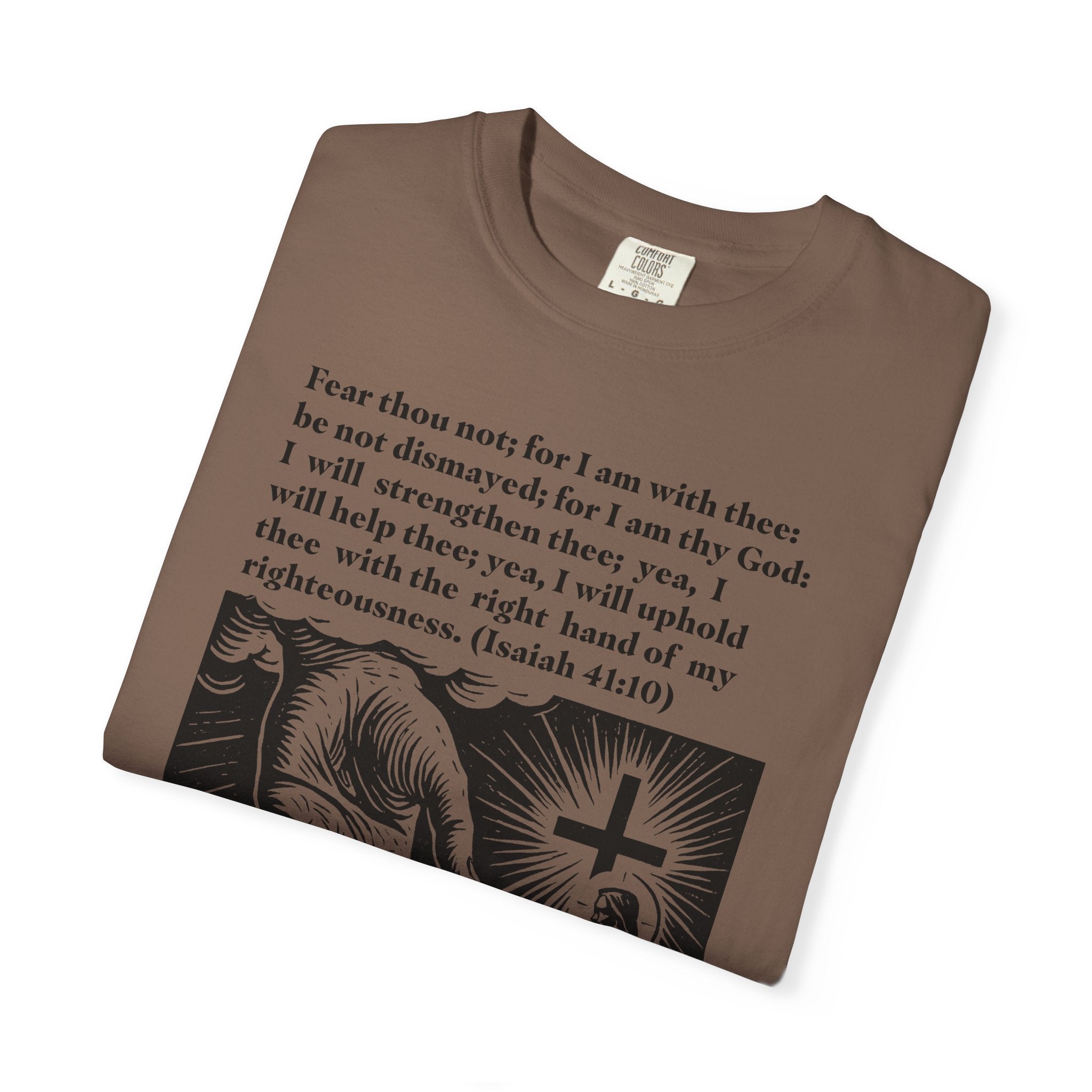 Inspirational Faith T-Shirt, Unisex Cotton Tee, Christian Gift, Spiritual Apparel, Motivational Quote Shirt, Religious Clothing