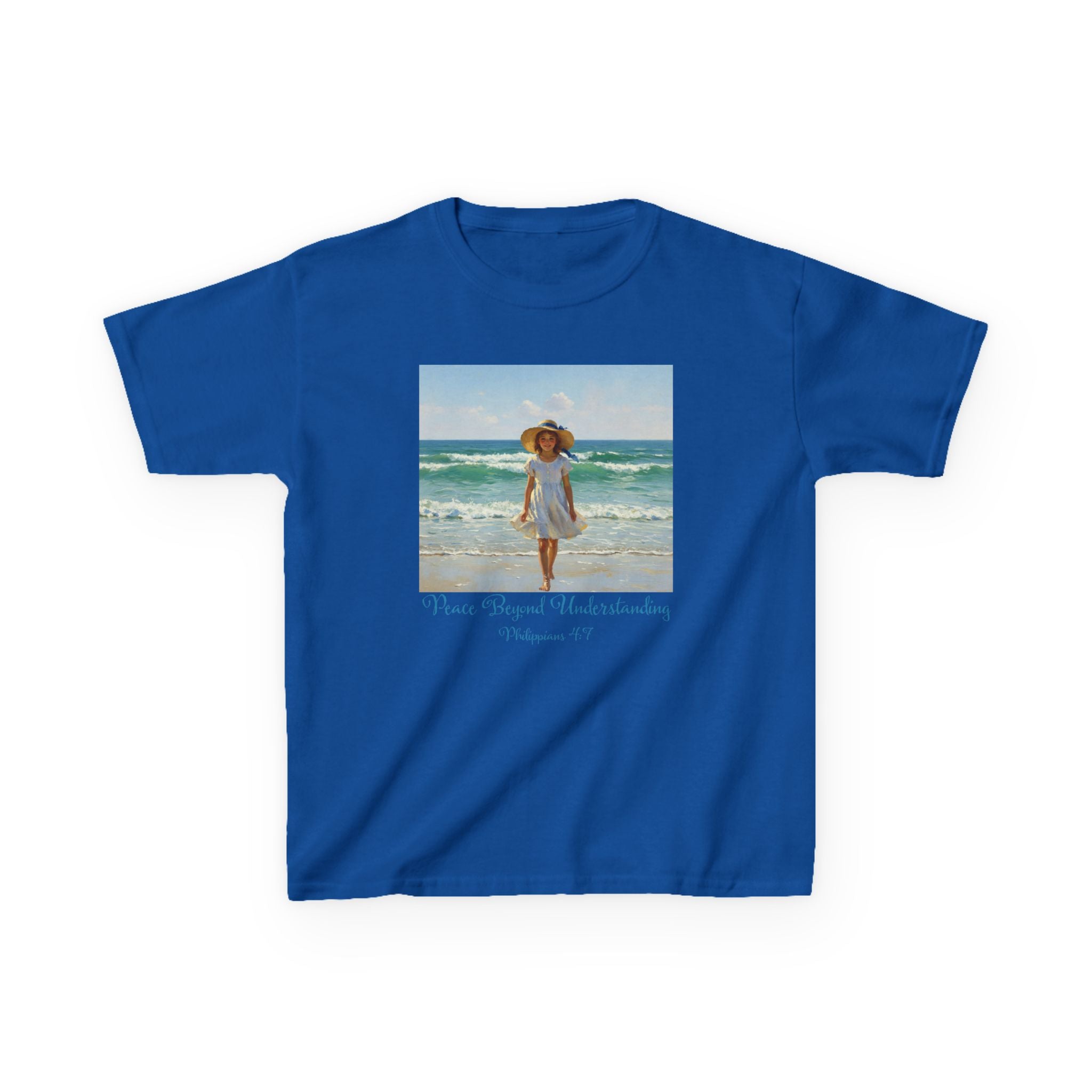 Whimsical Beach Fun Kids Tee, Summer Shirt, Beach Day Tee, Vacation Outfit, Cute Kids Clothing