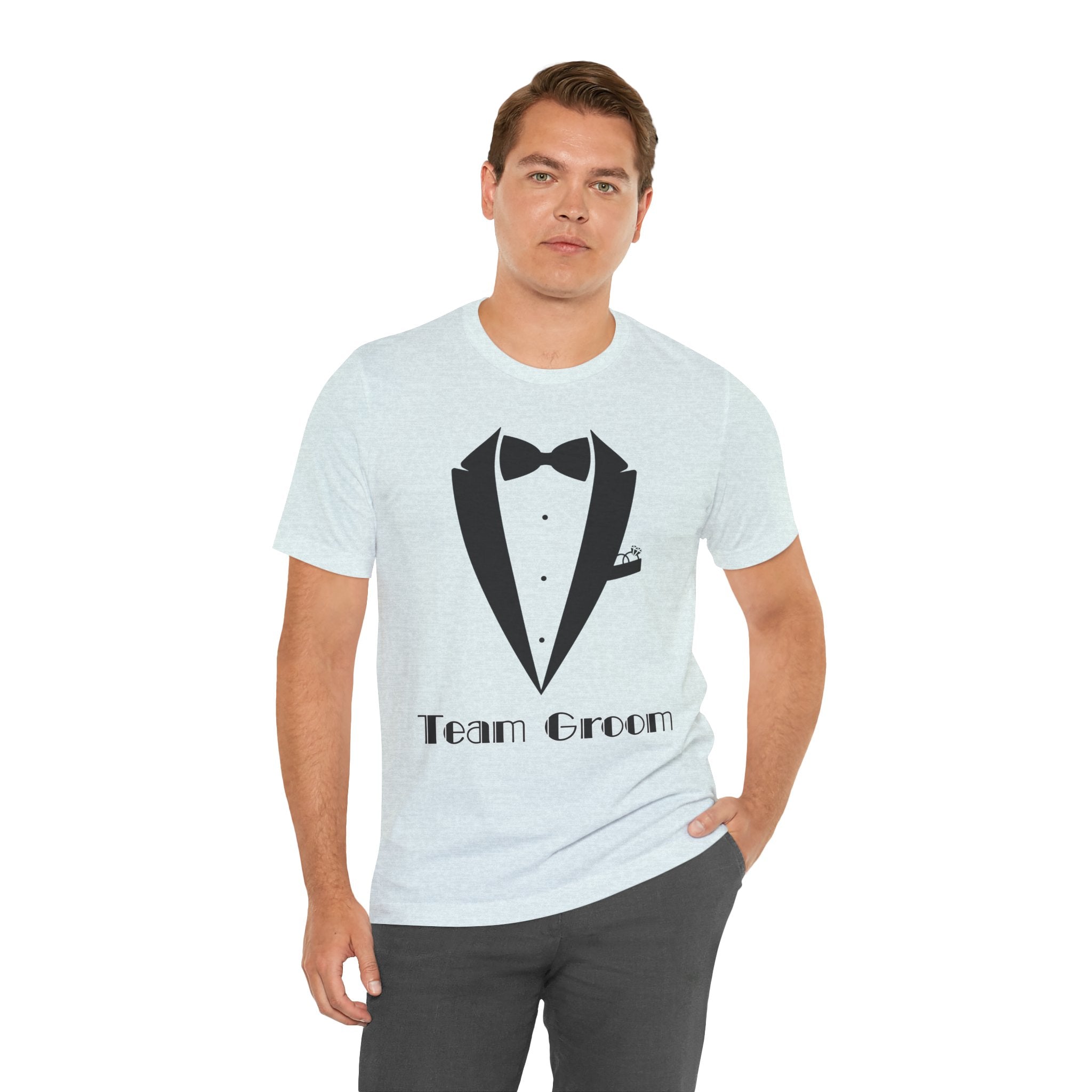Team Groom Wedding T-Shirt, Perfect for Groomsmen, Bachelor Party, Wedding Events, Groom Attire, Engagement Celebration