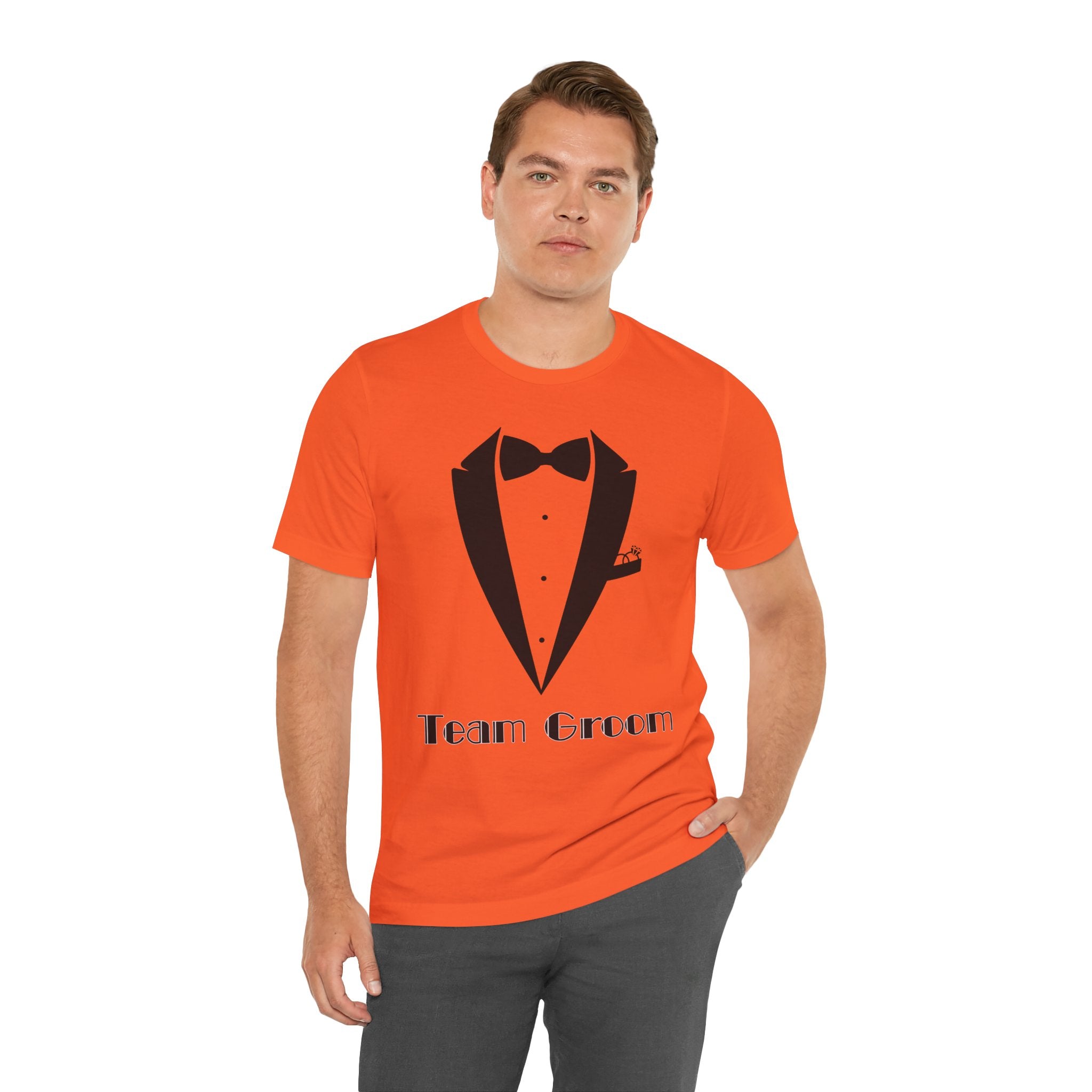 Team Groom Wedding T-Shirt, Perfect for Groomsmen, Bachelor Party, Wedding Events, Groom Attire, Engagement Celebration