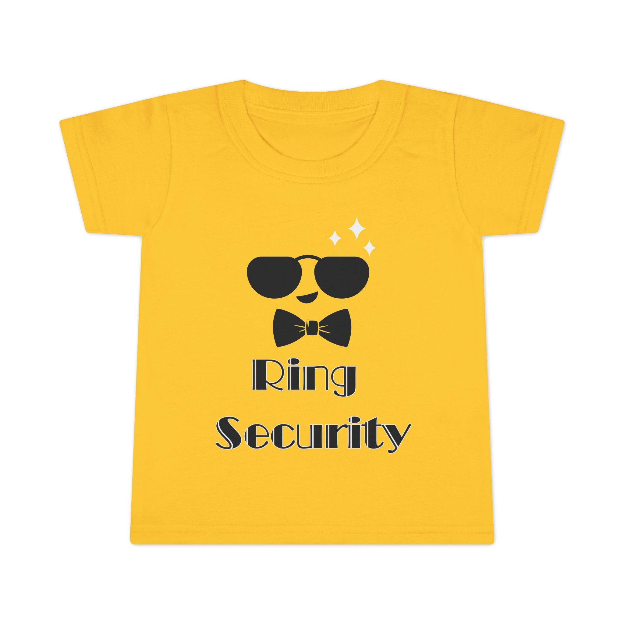 Toddler Security T-Shirt, Funny Toddler Tee, Kids Birthday Gift, Toddler Outfit, Baby Shower Gift, Little Ring Bearer Shirt