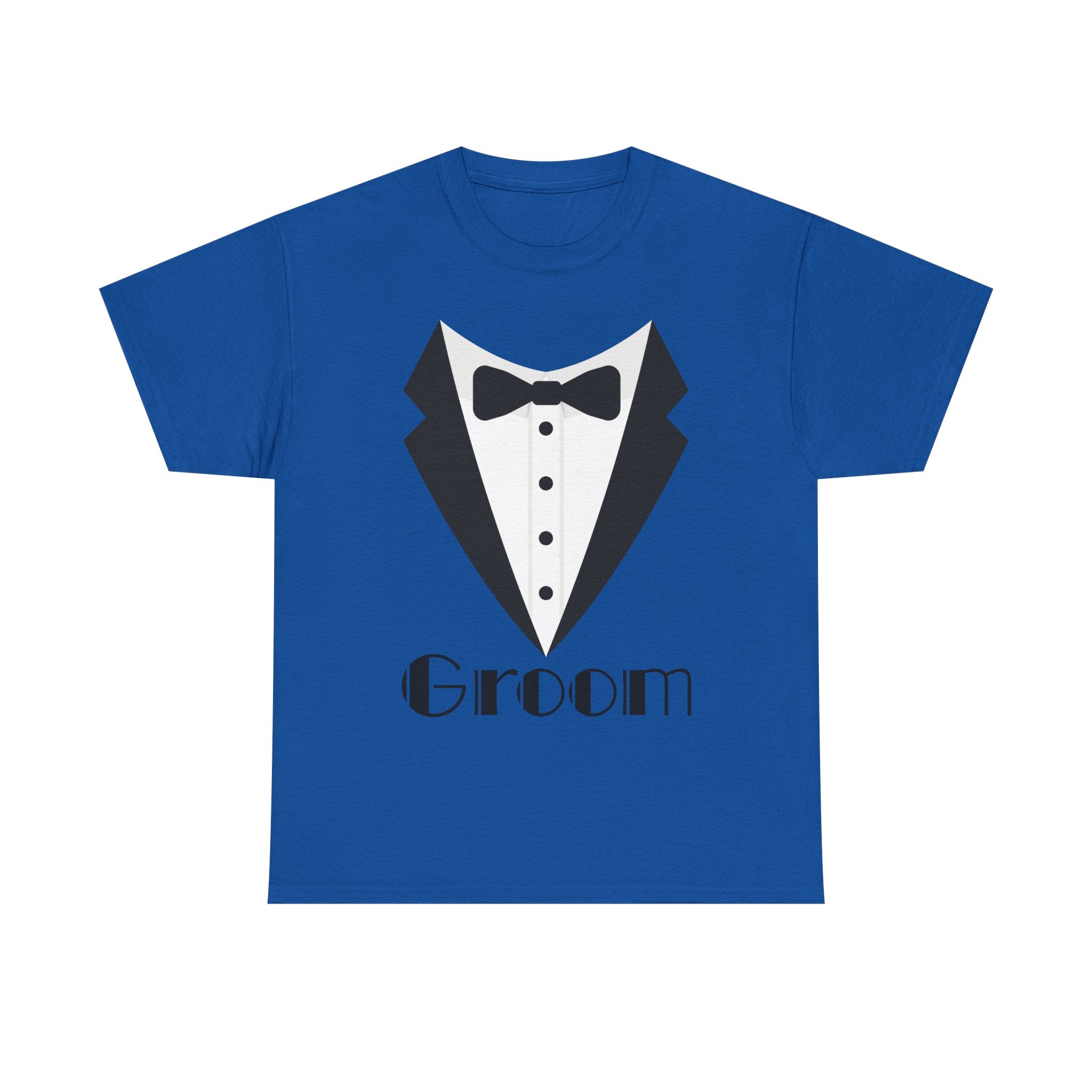 Groom T-Shirt, Unisex Heavy Cotton Tee for Weddings, Bachelor Parties, Groomsmen Gifts, Casual Wear, Bridal Showers