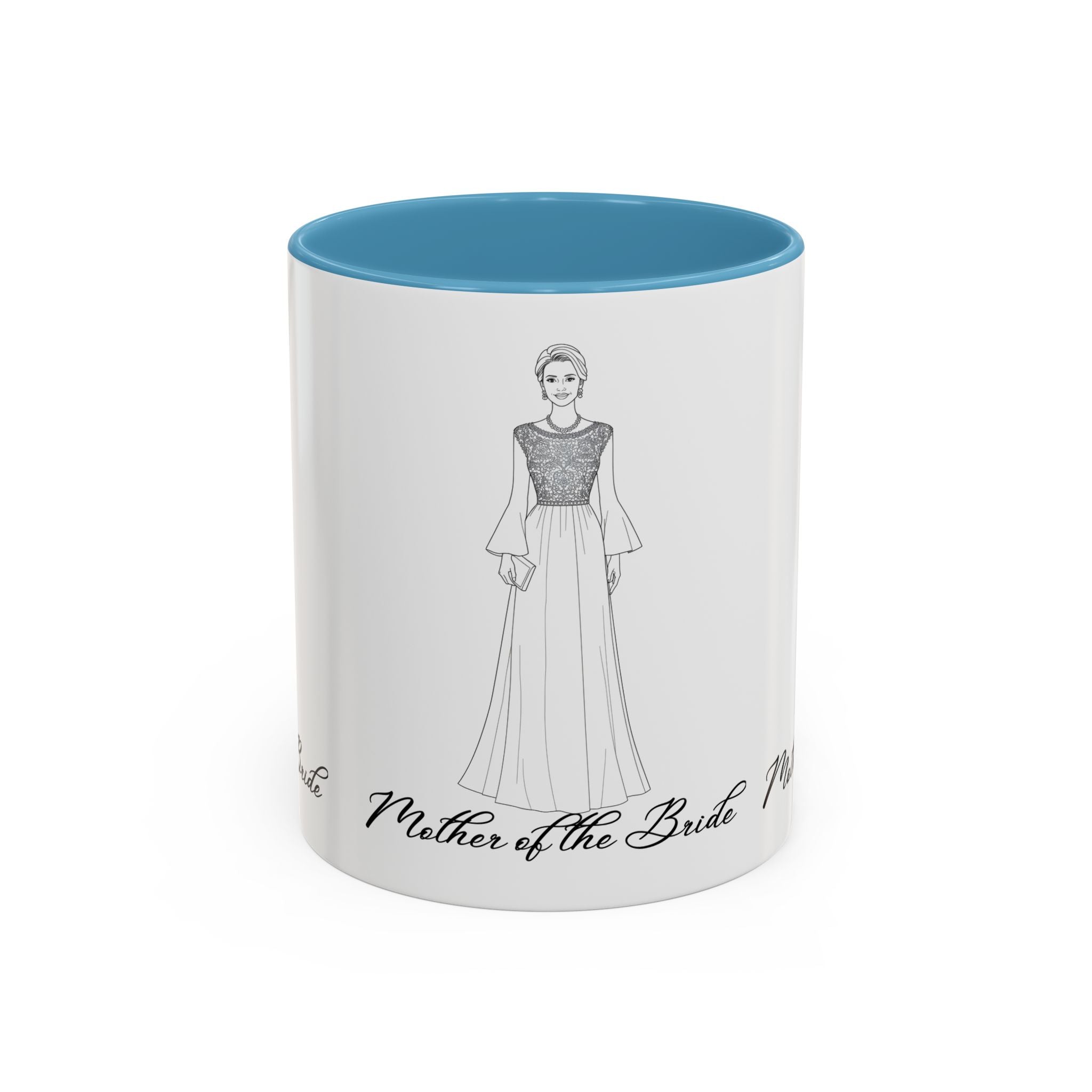 Mother of the Bride -Accent Coffee Mug (11, 15oz)