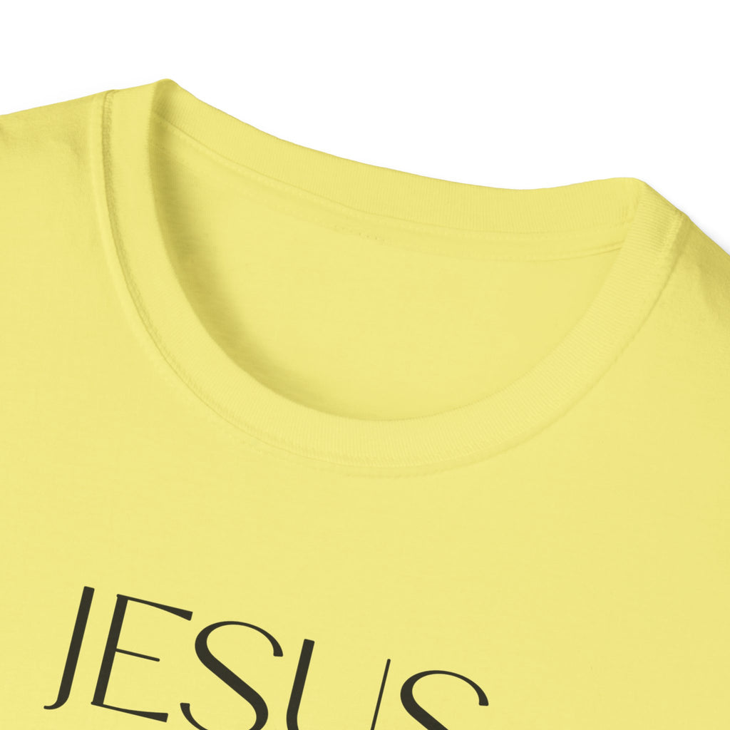 Jesus Floral Faith T-Shirt- Christian Graphic Tee, Inspirational Gift, Religious Apparel, Casualwear, Unisex