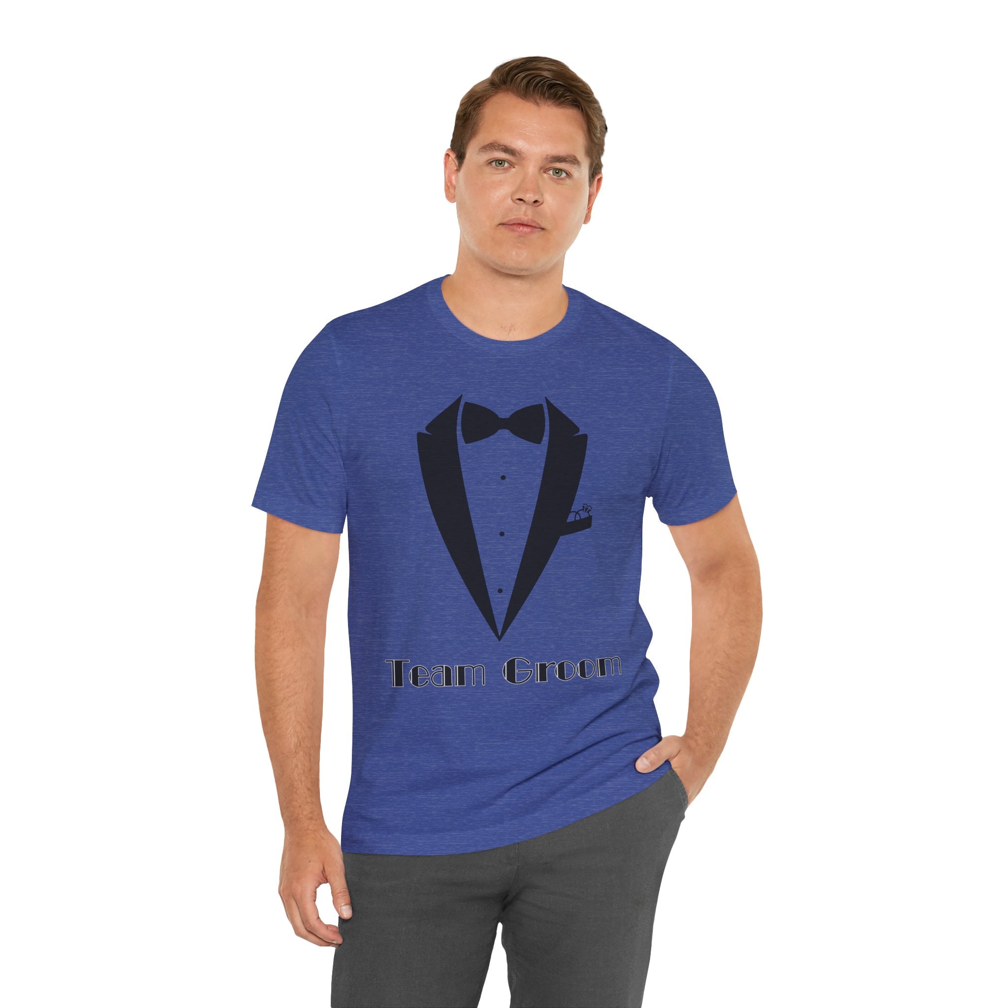 Team Groom Wedding T-Shirt, Perfect for Groomsmen, Bachelor Party, Wedding Events, Groom Attire, Engagement Celebration