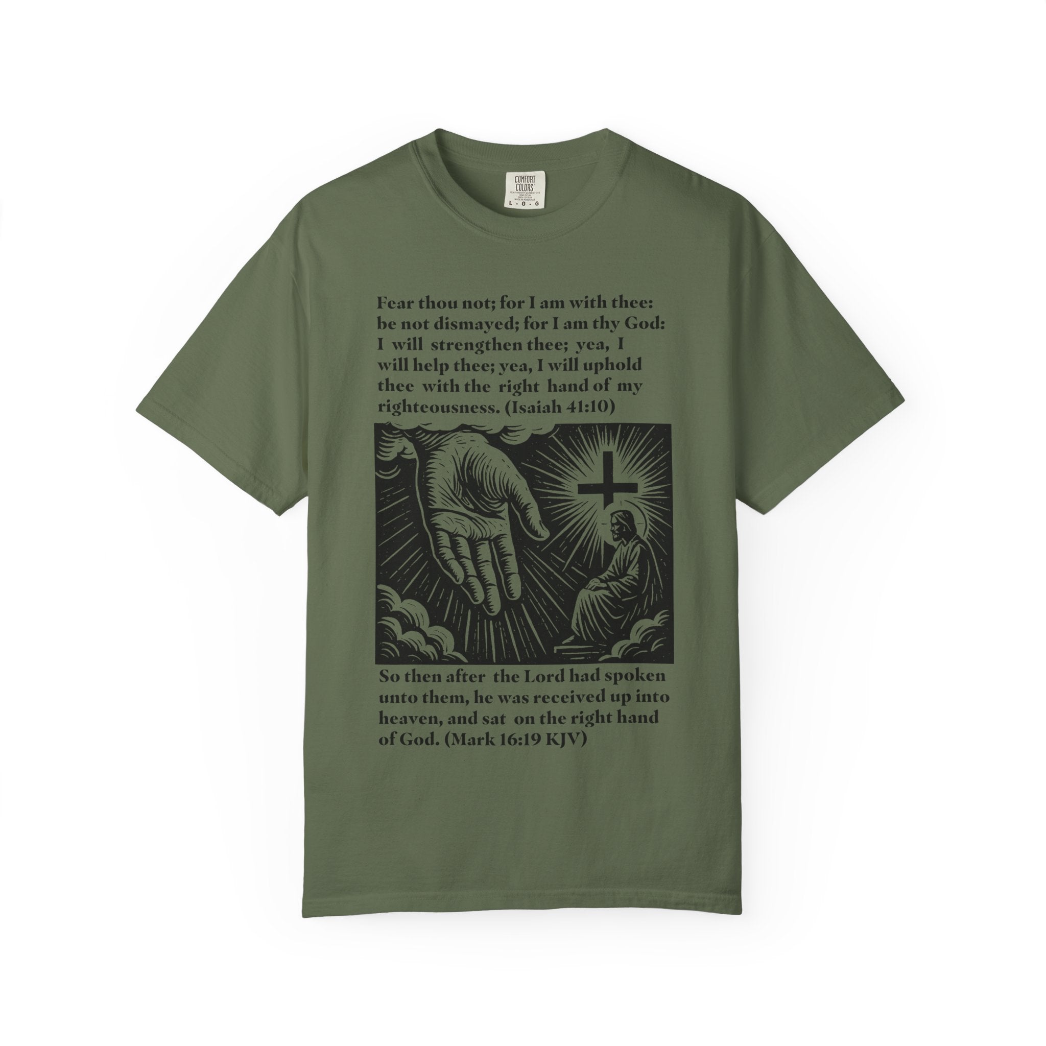 Inspirational Faith T-Shirt, Unisex Cotton Tee, Christian Gift, Spiritual Apparel, Motivational Quote Shirt, Religious Clothing