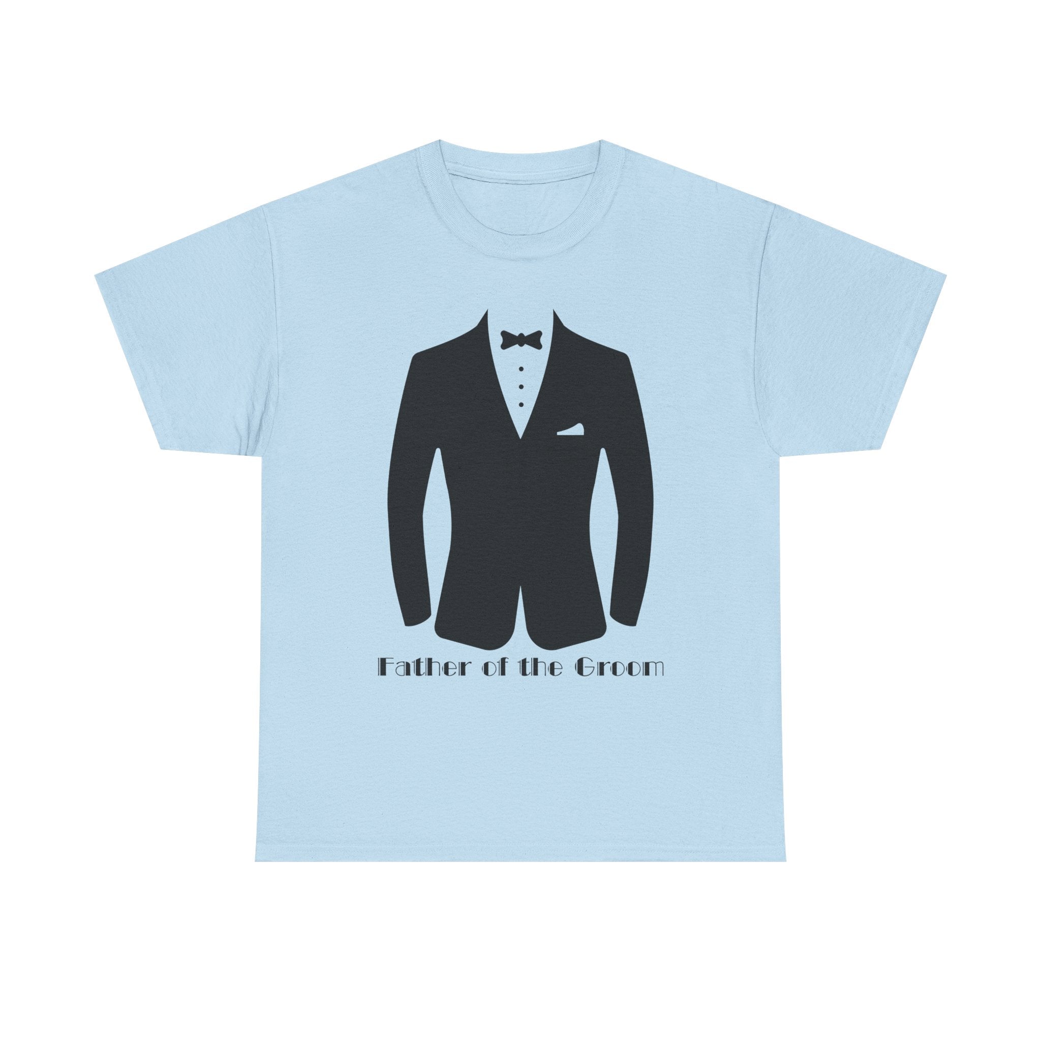 Father of the Groom Party Tee, Wedding Gift, Unisex Cotton Shirt, Groom's Party Shirt, Bridal Party Attire