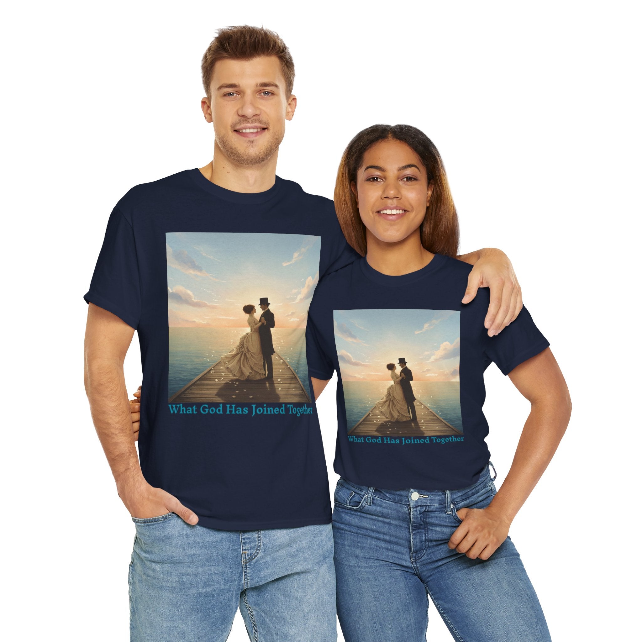 Wedding Anniversary Unisex Cotton Tee, Love Shirt, Couples Gift, Engagement Gift, Bridal Clothing, Marriage Celebration Tee