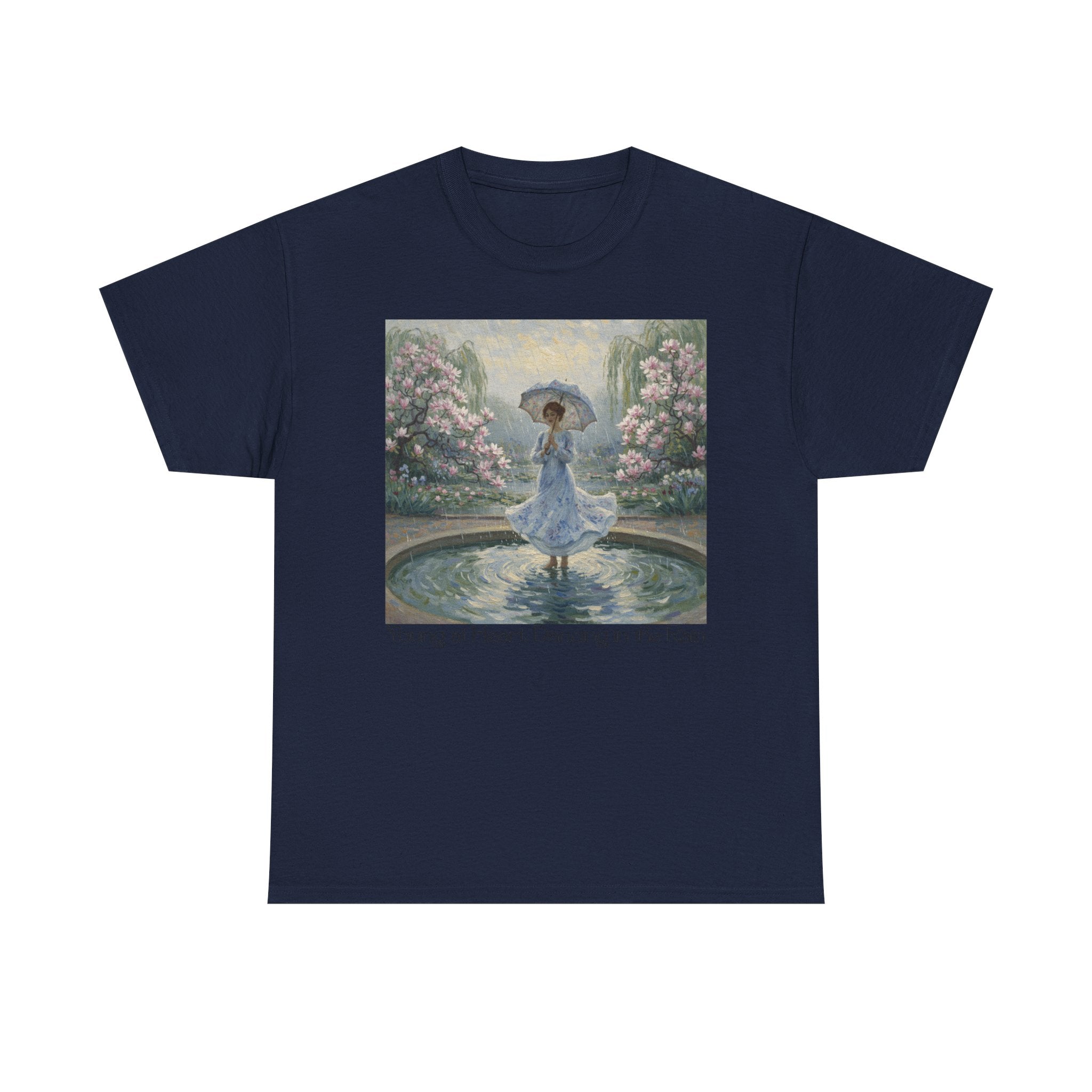 Elegant Floral Dance Unisex Tee, Casual Wear, Art Lover Gift, Spring Fashion, Unique Graphic Shirt