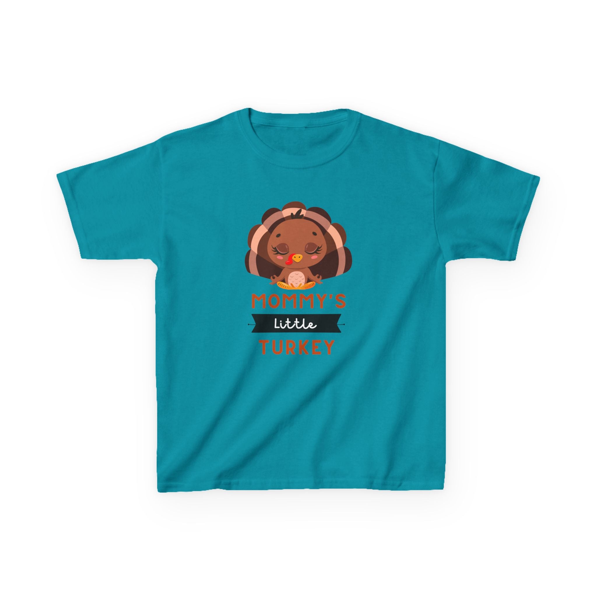 Kids Thanksgiving Tee, Mommy's Little Turkey Shirt, Fall Holiday Outfit, Thanksgiving Gift, Adorable Kids Fashion