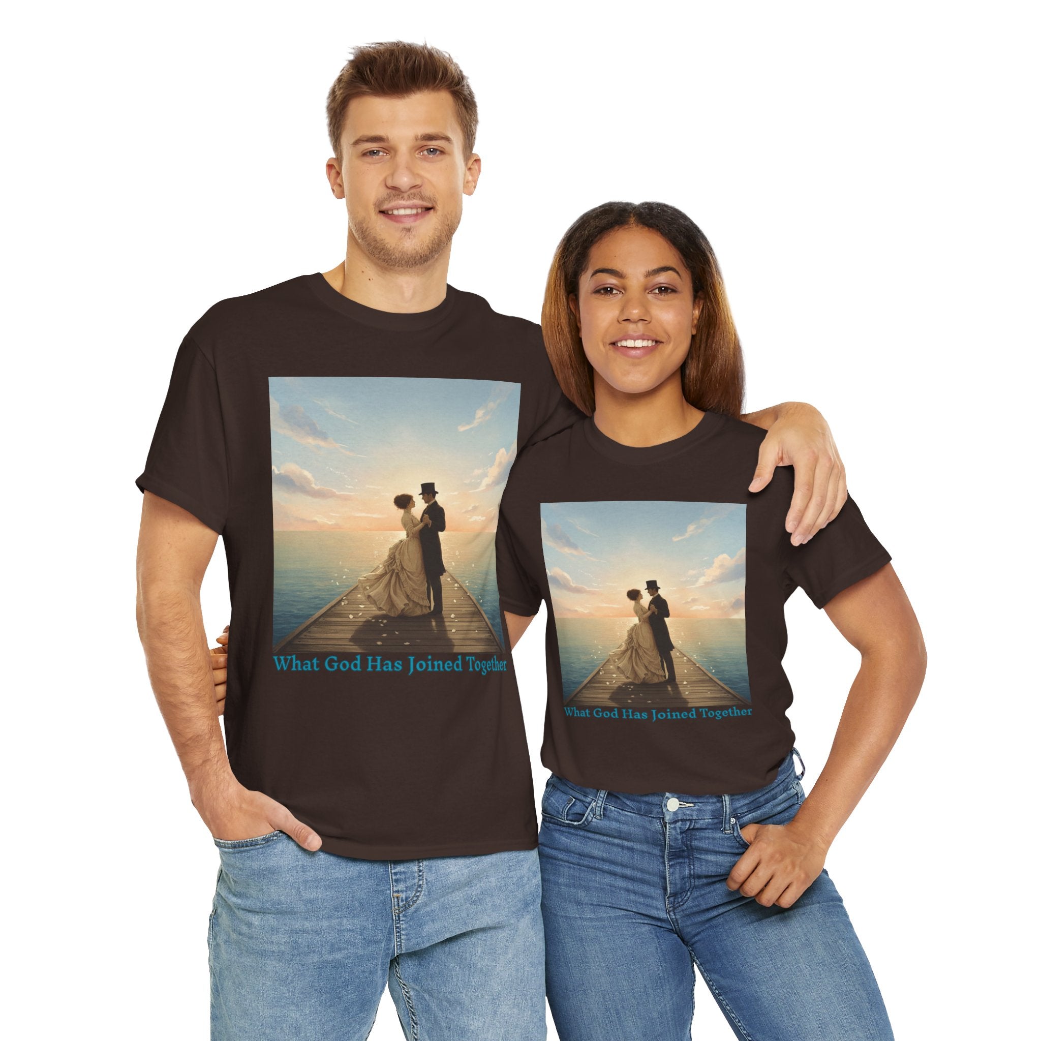 Wedding Anniversary Unisex Cotton Tee, Love Shirt, Couples Gift, Engagement Gift, Bridal Clothing, Marriage Celebration Tee