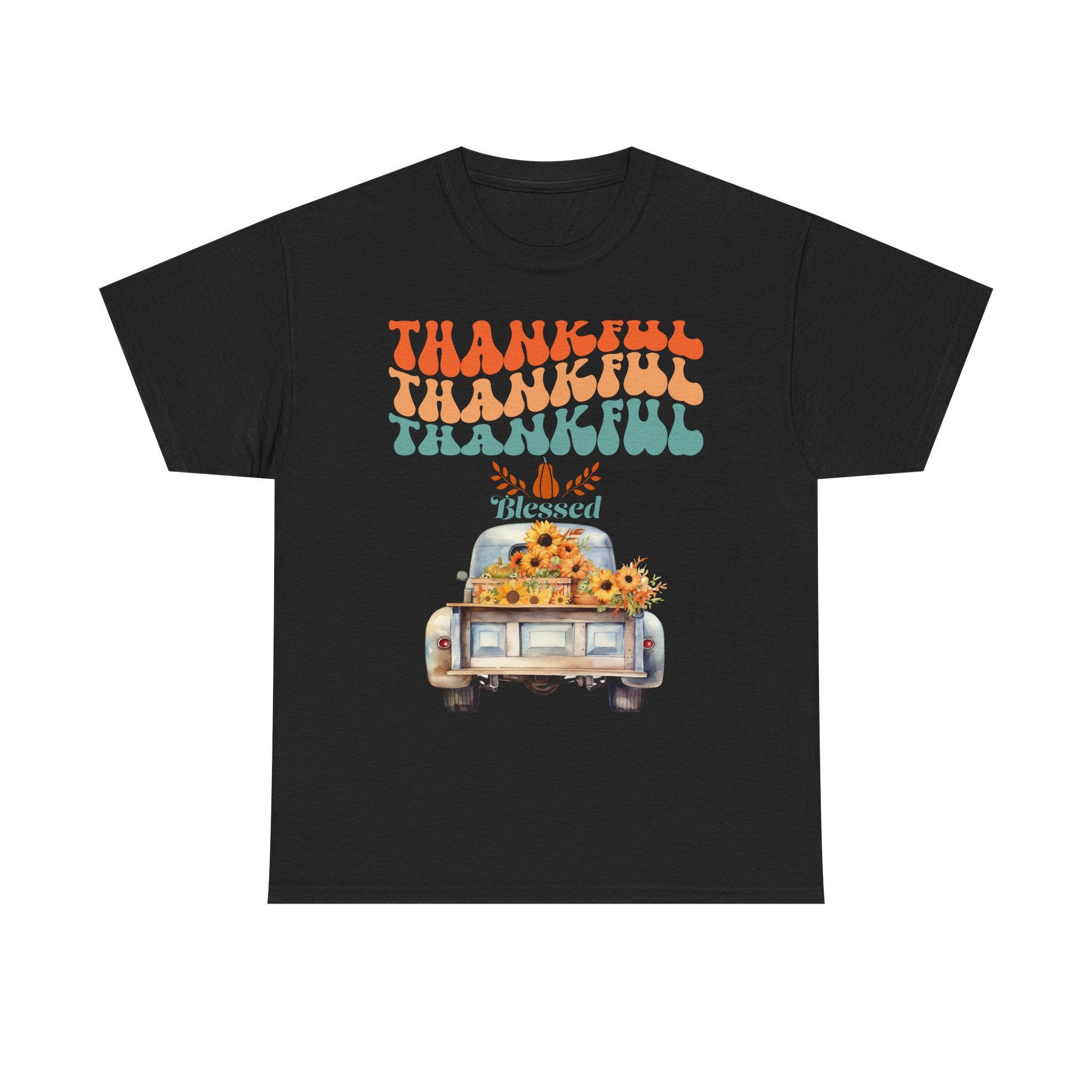 Thankful Vibes Unisex Tee - Perfect for Thanksgiving, Gratitude, Casual Wear, Gifts, Summer Days