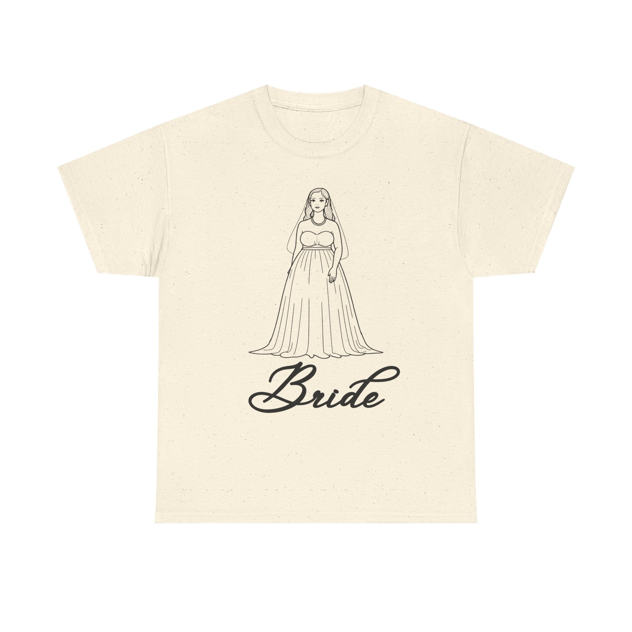 Bride Graphic Tee, Wedding Gift Shirt, Bridal Party Outfit, Engagement Celebration Top, Funny Bride Apparel, Unisex Heavy Cotton Tee