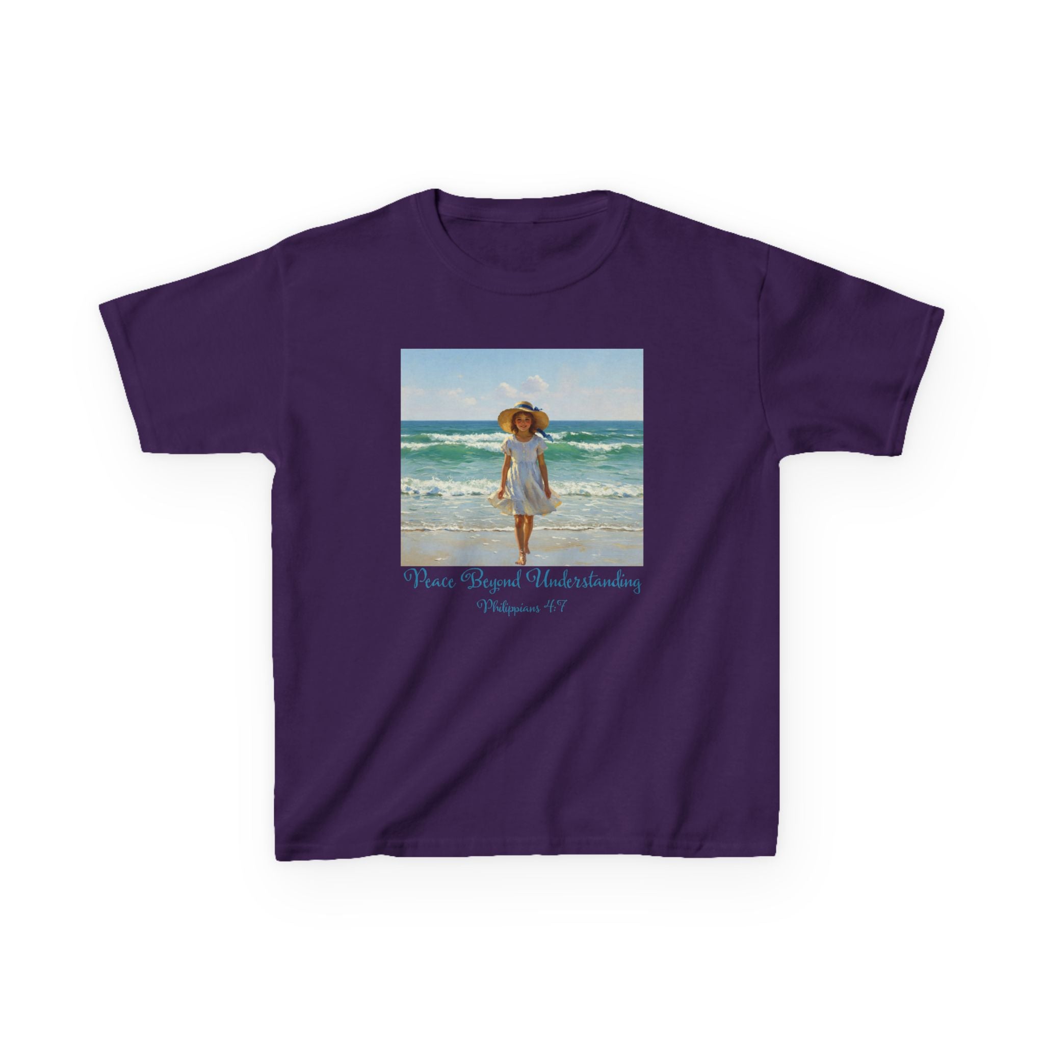 Whimsical Beach Fun Kids Tee, Summer Shirt, Beach Day Tee, Vacation Outfit, Cute Kids Clothing