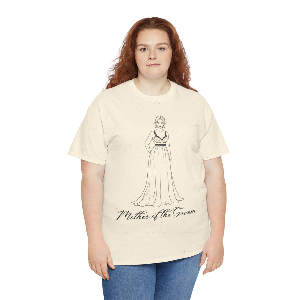 Mother of the Groom Tee, Unisex Cotton Shirt for Weddings, Bridal Parties, Gift for Moms, Casual Wear, Family Gatherings