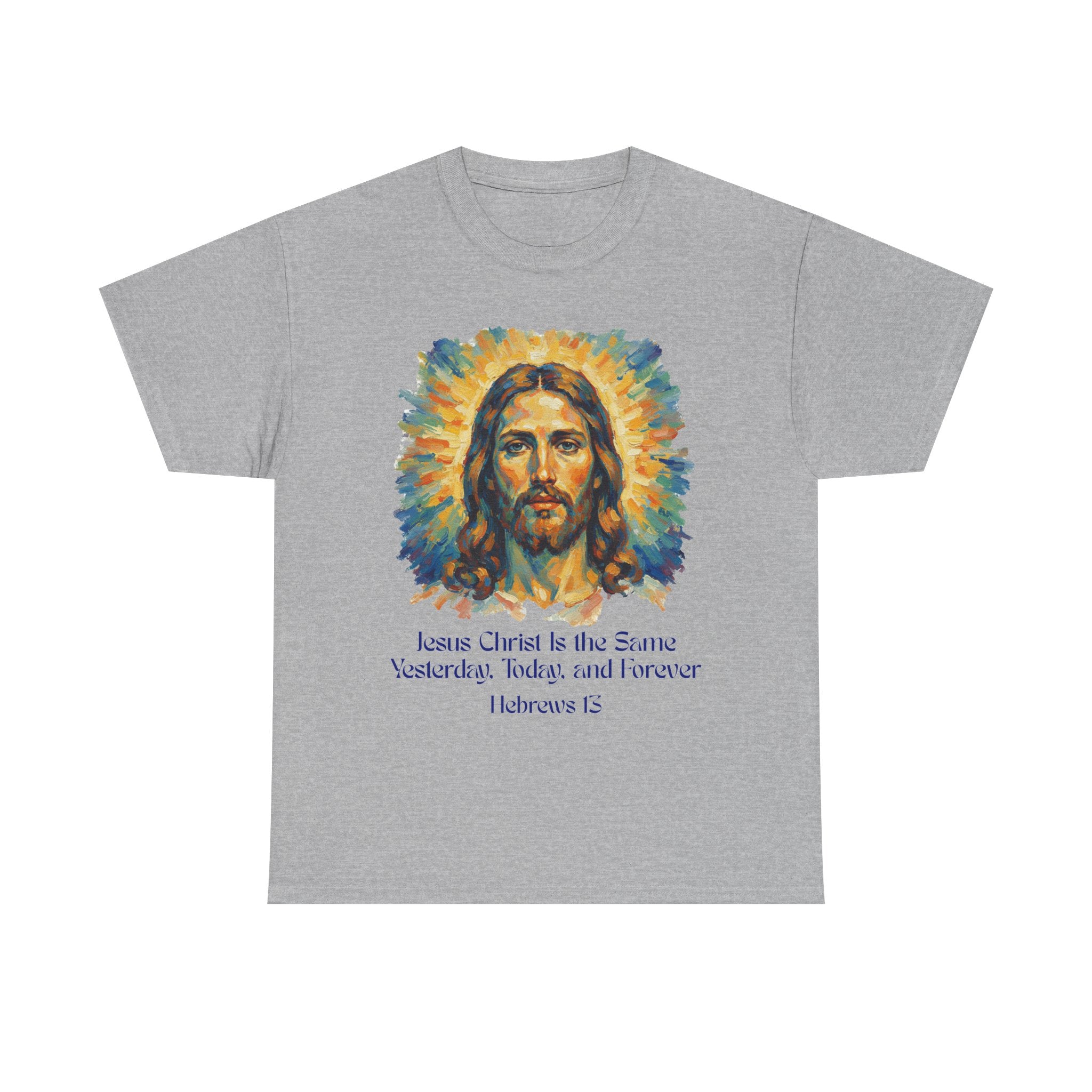 Jesus Portrait – Van Gogh Inspired Style Religious Inspirational Tee - Jesus Christ Design, Faith Shirt, Christian Clothing, Birthday Gift, Everyday Wear