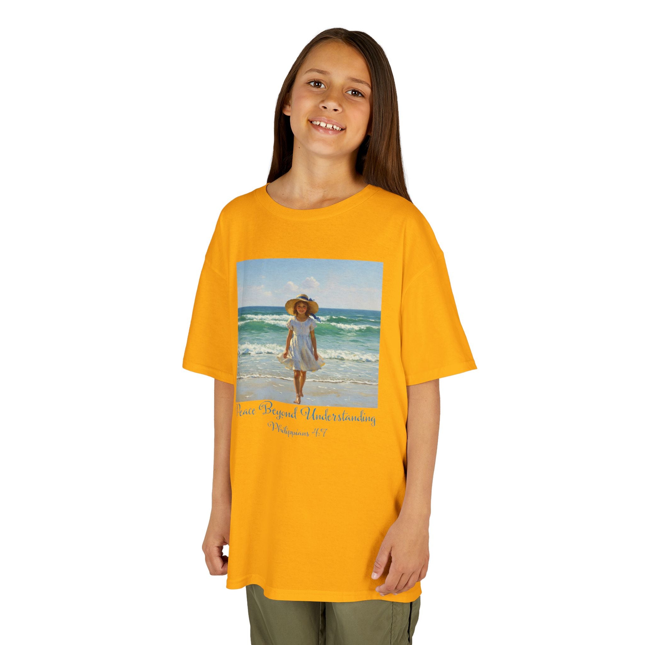 Whimsical Beach Fun Kids Tee, Summer Shirt, Beach Day Tee, Vacation Outfit, Cute Kids Clothing