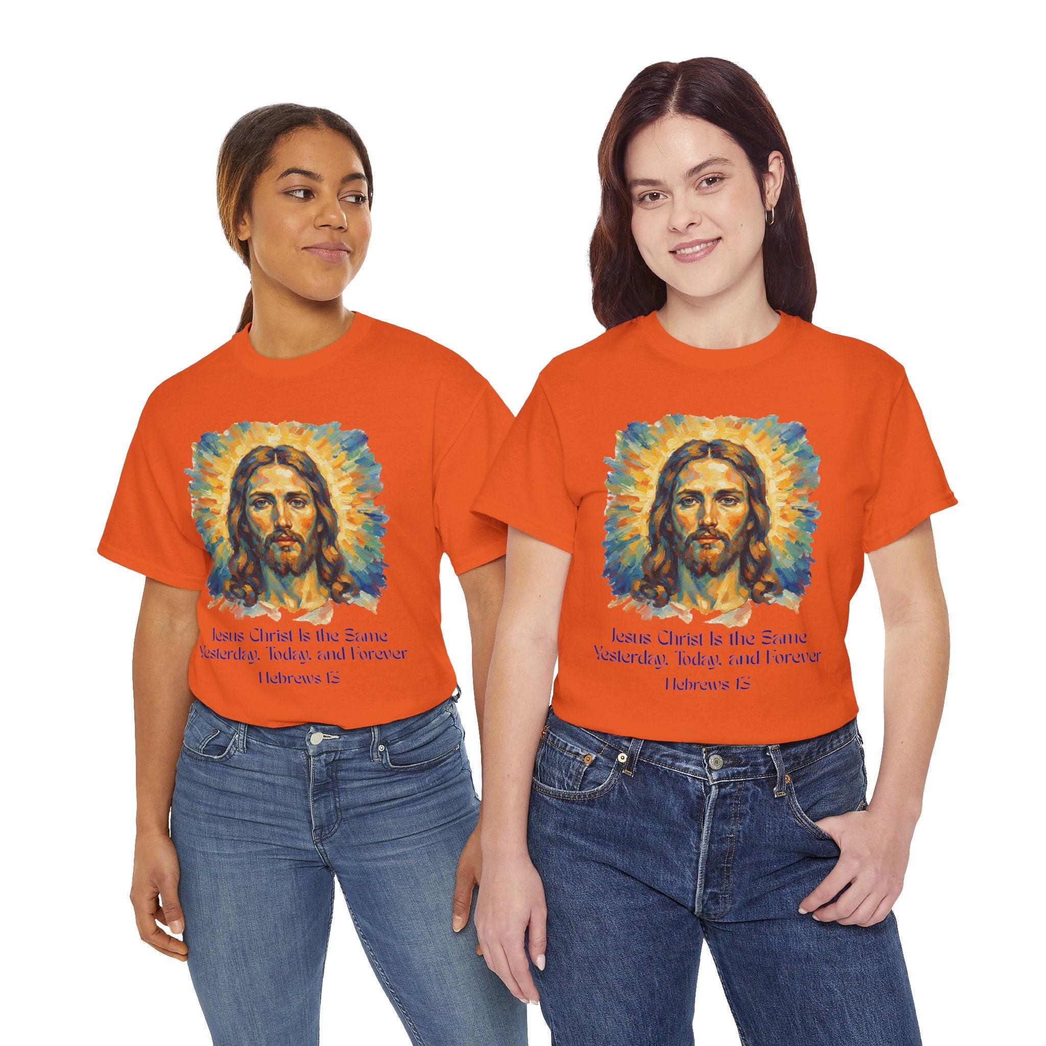 Jesus Portrait – Van Gogh Inspired Style Religious Inspirational Tee - Jesus Christ Design, Faith Shirt, Christian Clothing, Birthday Gift, Everyday Wear