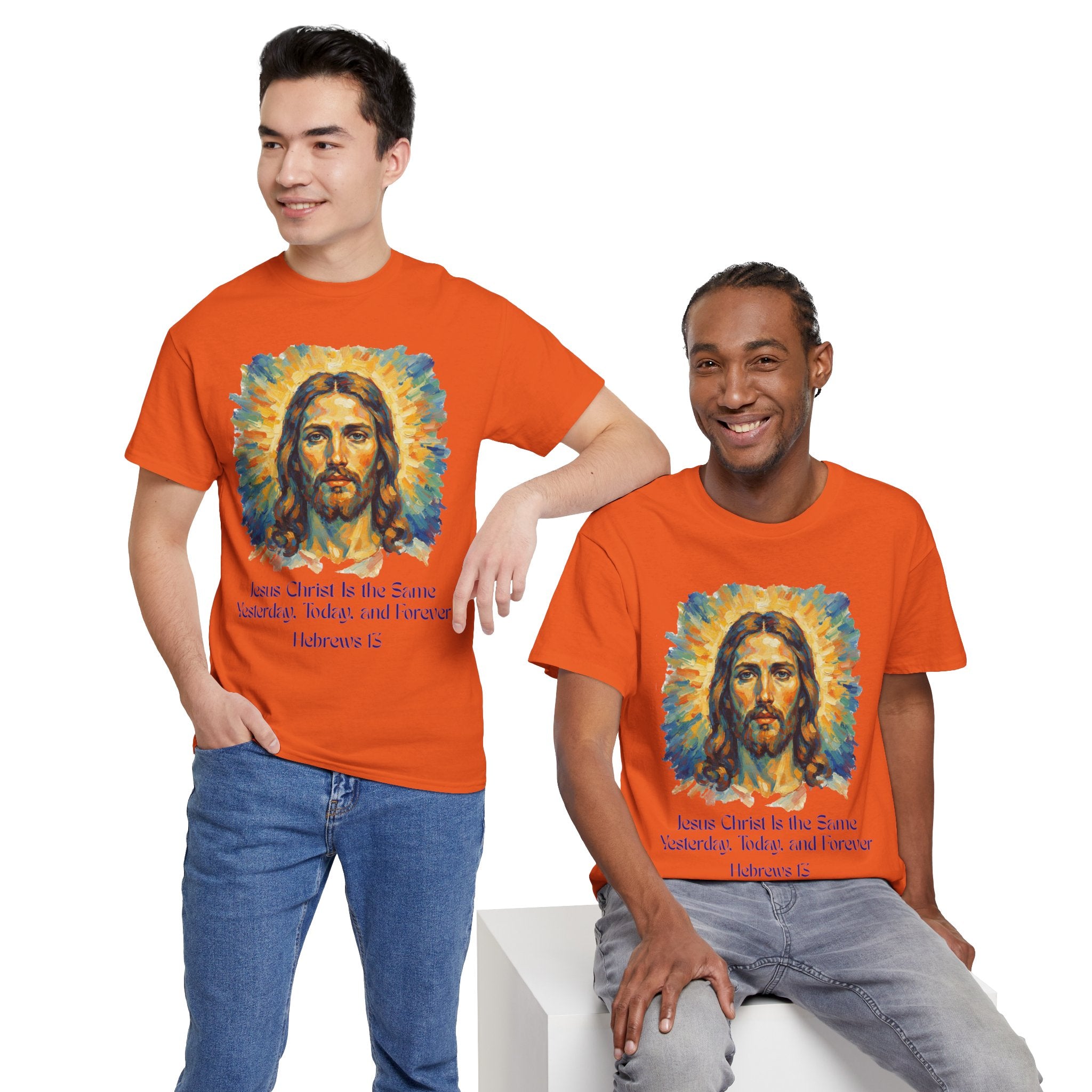 Jesus Portrait – Van Gogh Inspired Style Religious Inspirational Tee - Jesus Christ Design, Faith Shirt, Christian Clothing, Birthday Gift, Everyday Wear