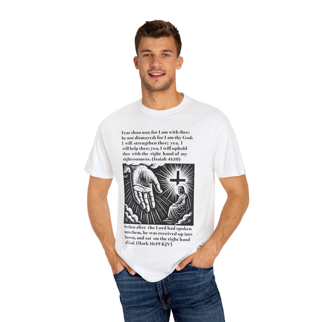Inspirational Faith T-Shirt, Unisex Cotton Tee, Christian Gift, Spiritual Apparel, Motivational Quote Shirt, Religious Clothing