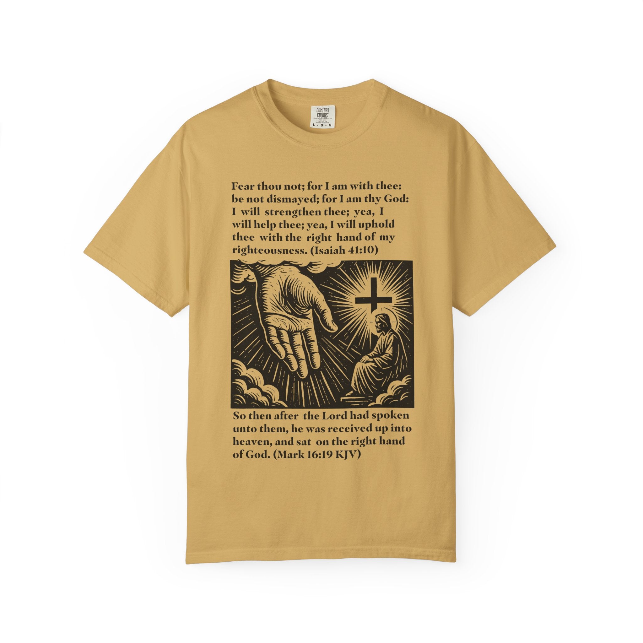 Inspirational Faith T-Shirt, Unisex Cotton Tee, Christian Gift, Spiritual Apparel, Motivational Quote Shirt, Religious Clothing