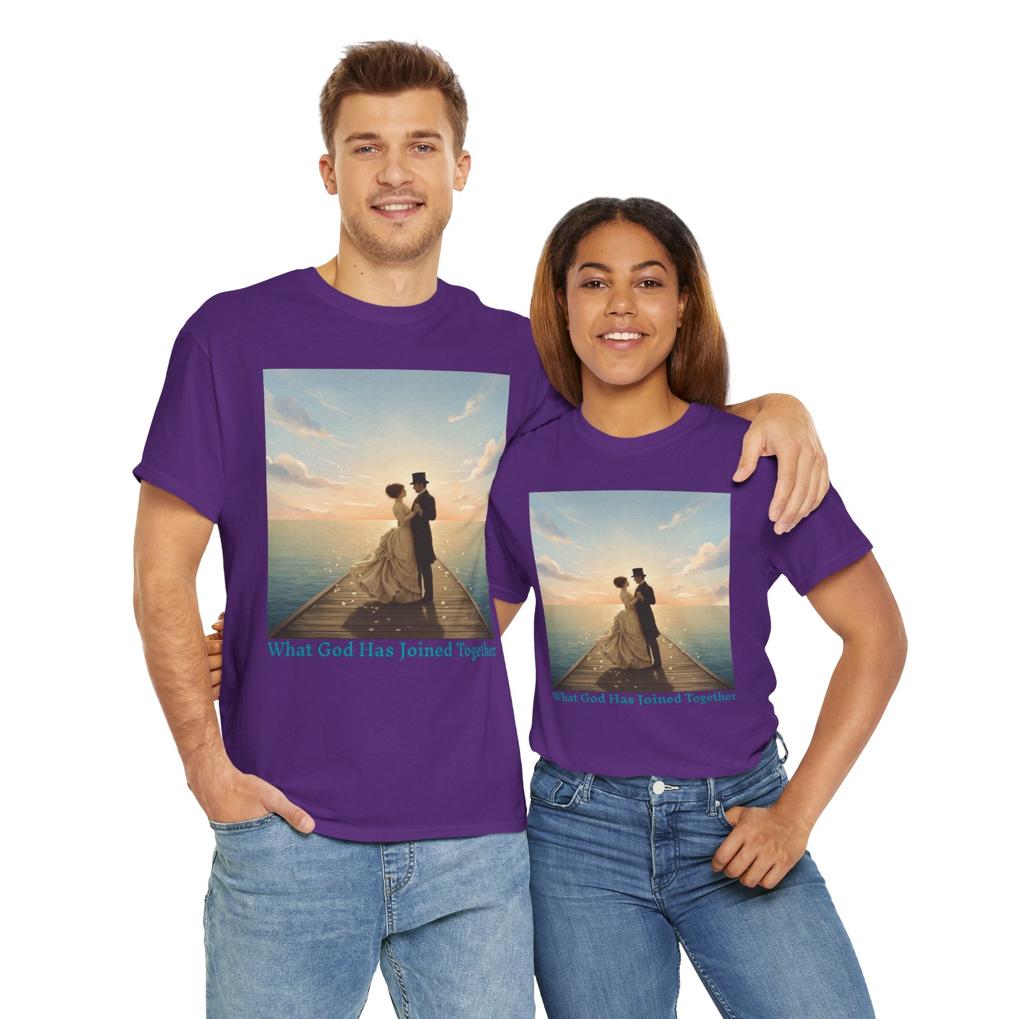 Wedding Anniversary Unisex Cotton Tee, Love Shirt, Couples Gift, Engagement Gift, Bridal Clothing, Marriage Celebration Tee