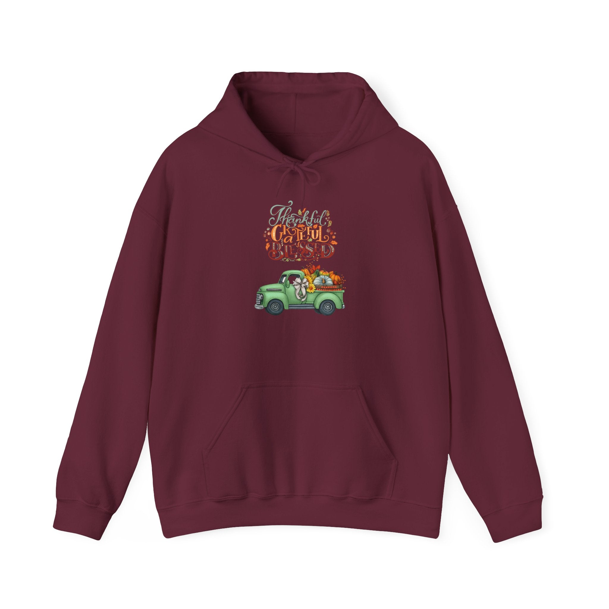 Festive Truck Sweatshirt - Cozy Holiday Hoodie, Winter Gift, Christmas Apparel, Unisex Clothing, Seasonal Fashion