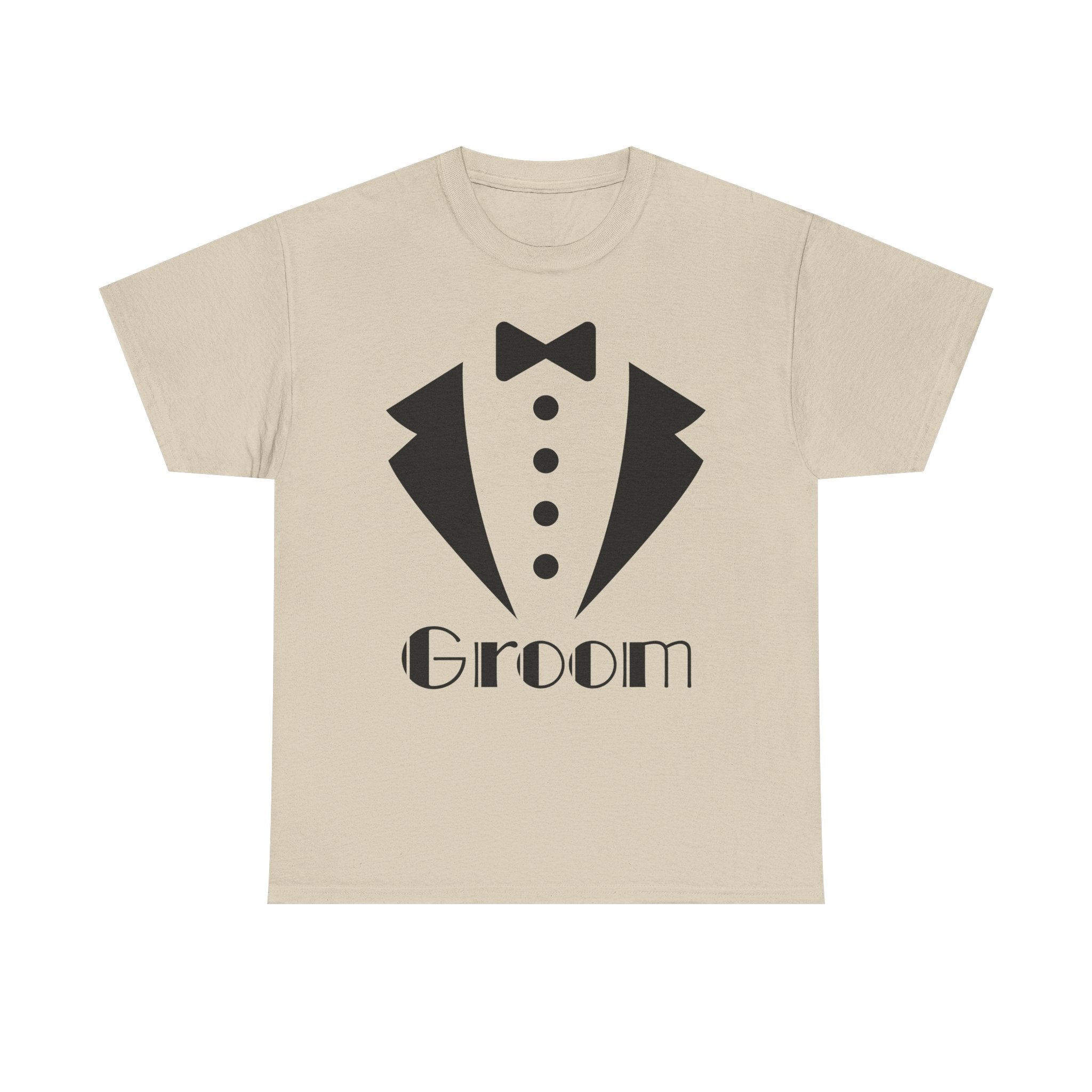 Groom T-Shirt - Unisex Heavy Cotton Tee for Weddings, Bachelor Parties, Groomsmen Gifts, Engagements, Bridal Showers