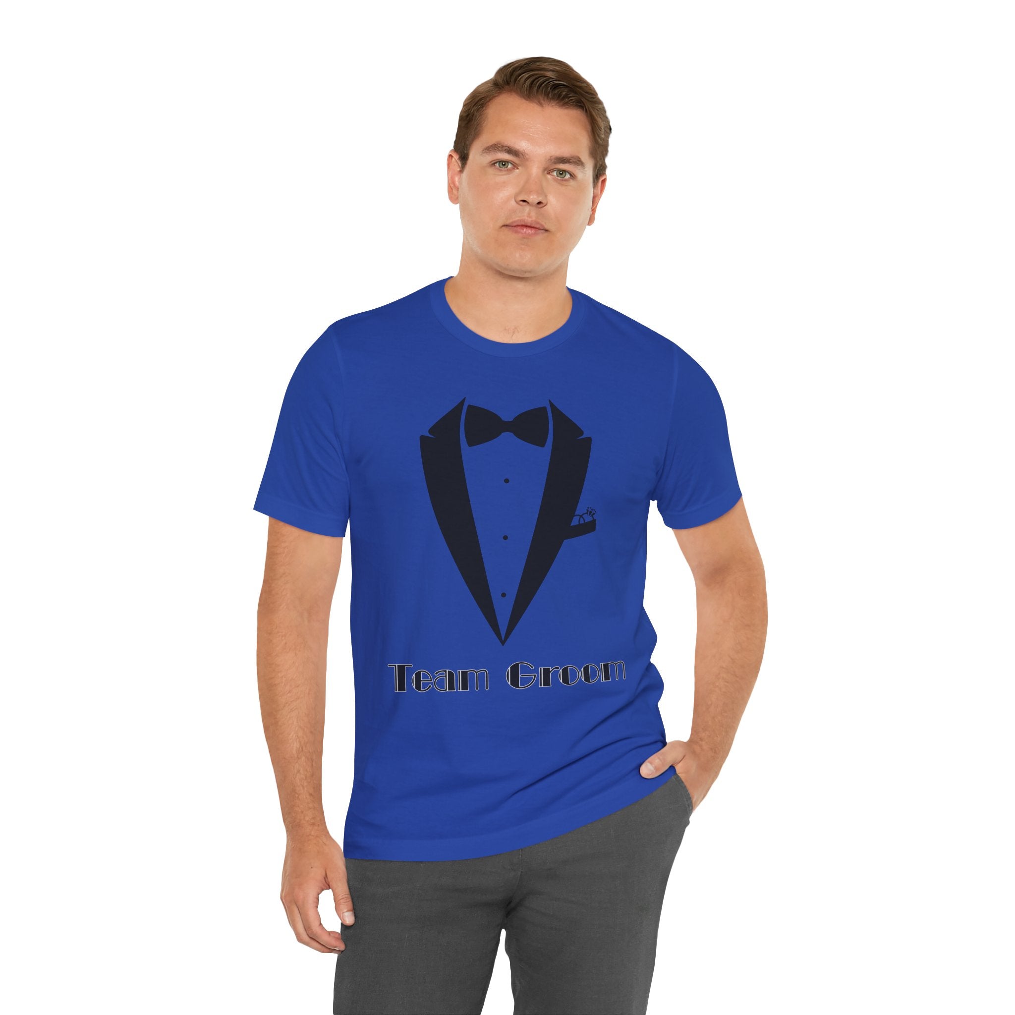 Team Groom Wedding T-Shirt, Perfect for Groomsmen, Bachelor Party, Wedding Events, Groom Attire, Engagement Celebration