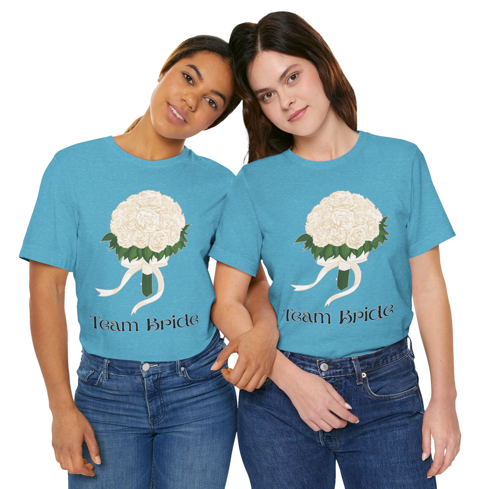 Bride Collection bridesmaids T-Shirt, Wedding Party, Bridal Shower Gift, Matching T-shirts for Bridesmaids, Casual Wedding Celebration Shirt