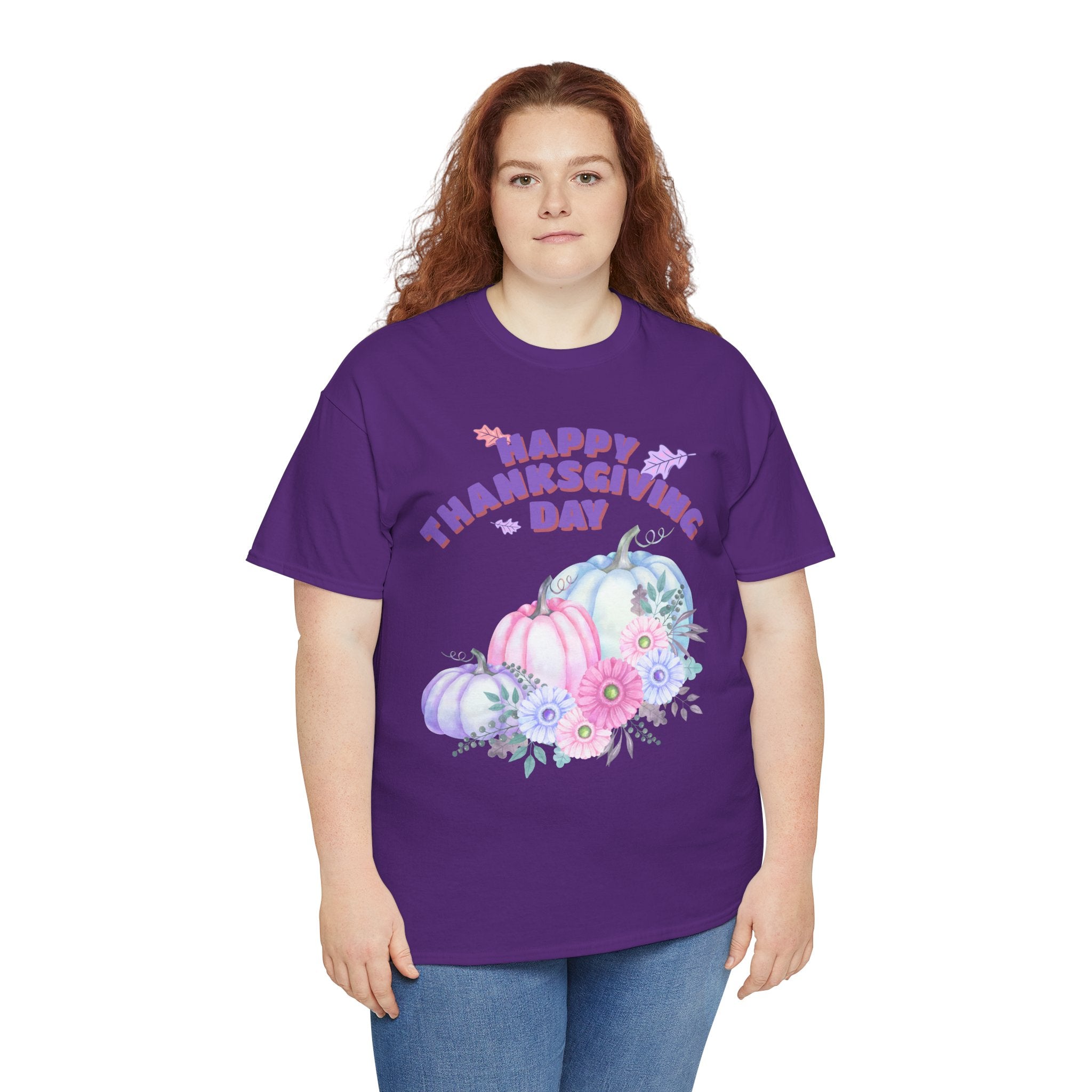 Thanksgiving Celebration Tee, Happy Thanksgiving Day Shirt, Fall T-Shirt, Holiday Gift, Unisex Cotton Top, Autumn Fashion