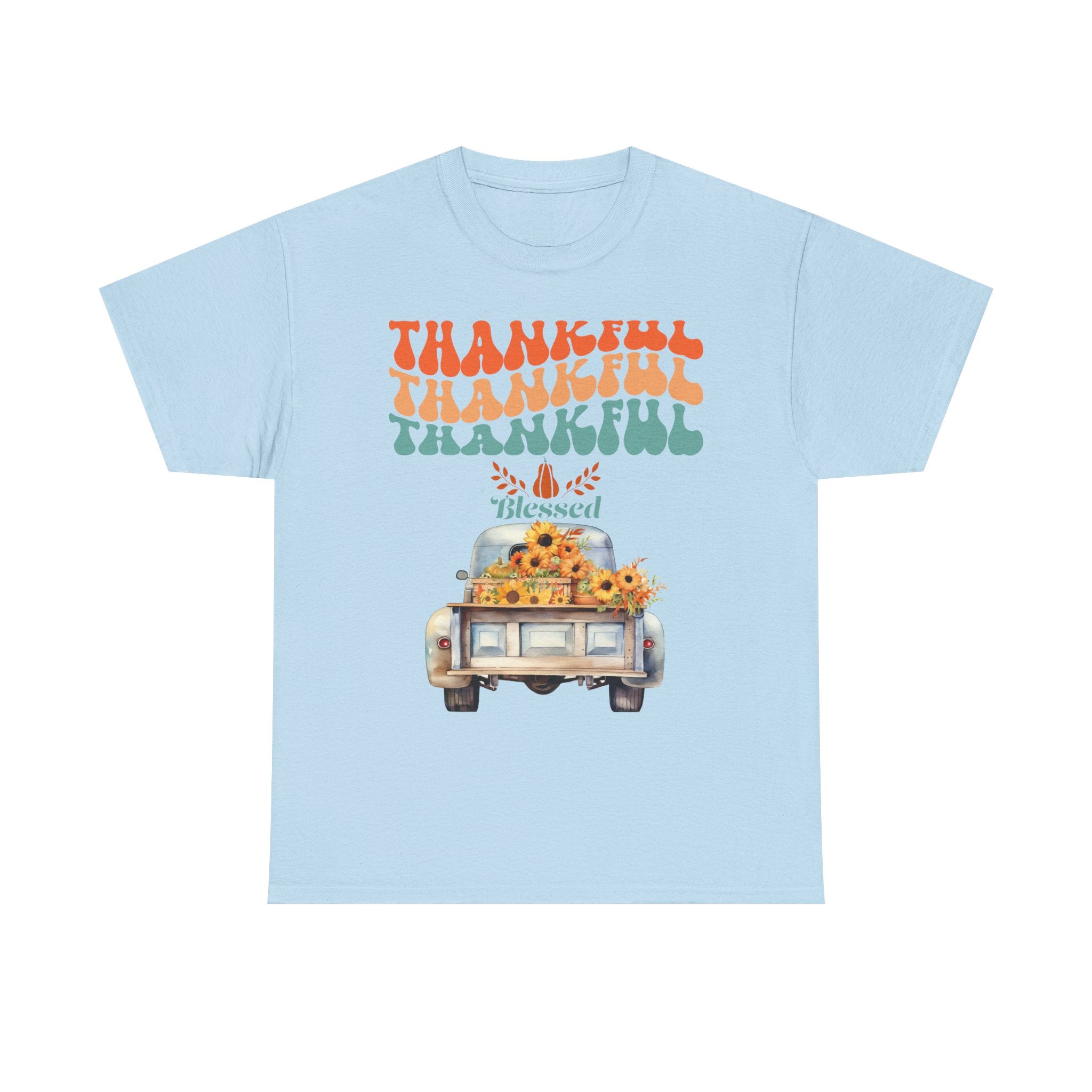 Thankful Vibes Unisex Tee - Perfect for Thanksgiving, Gratitude, Casual Wear, Gifts, Summer Days
