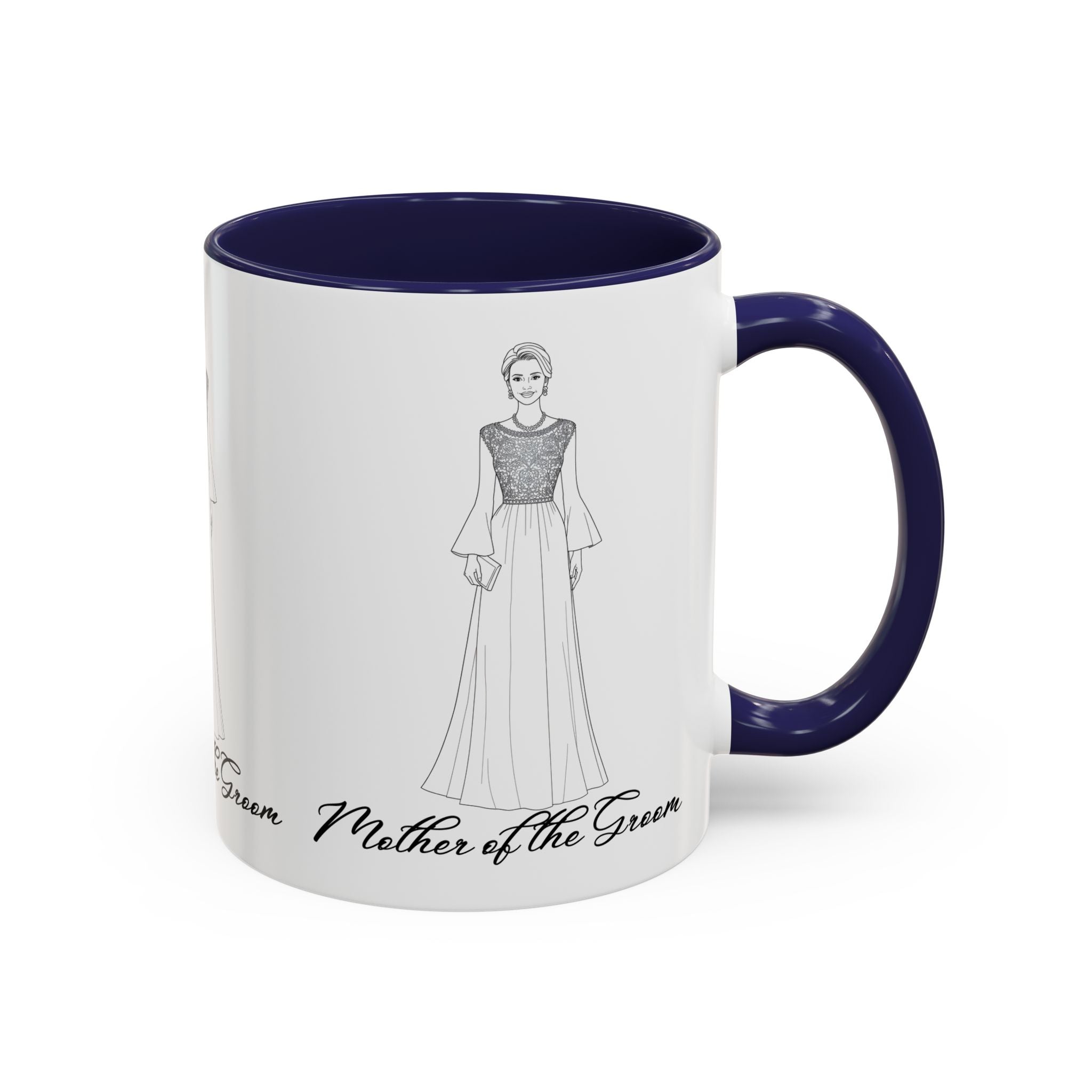 Elegant Mother of the Groom Mug - Perfect Gift for Bridal Showers, Weddings, Coffee Lovers, Wedding Planning