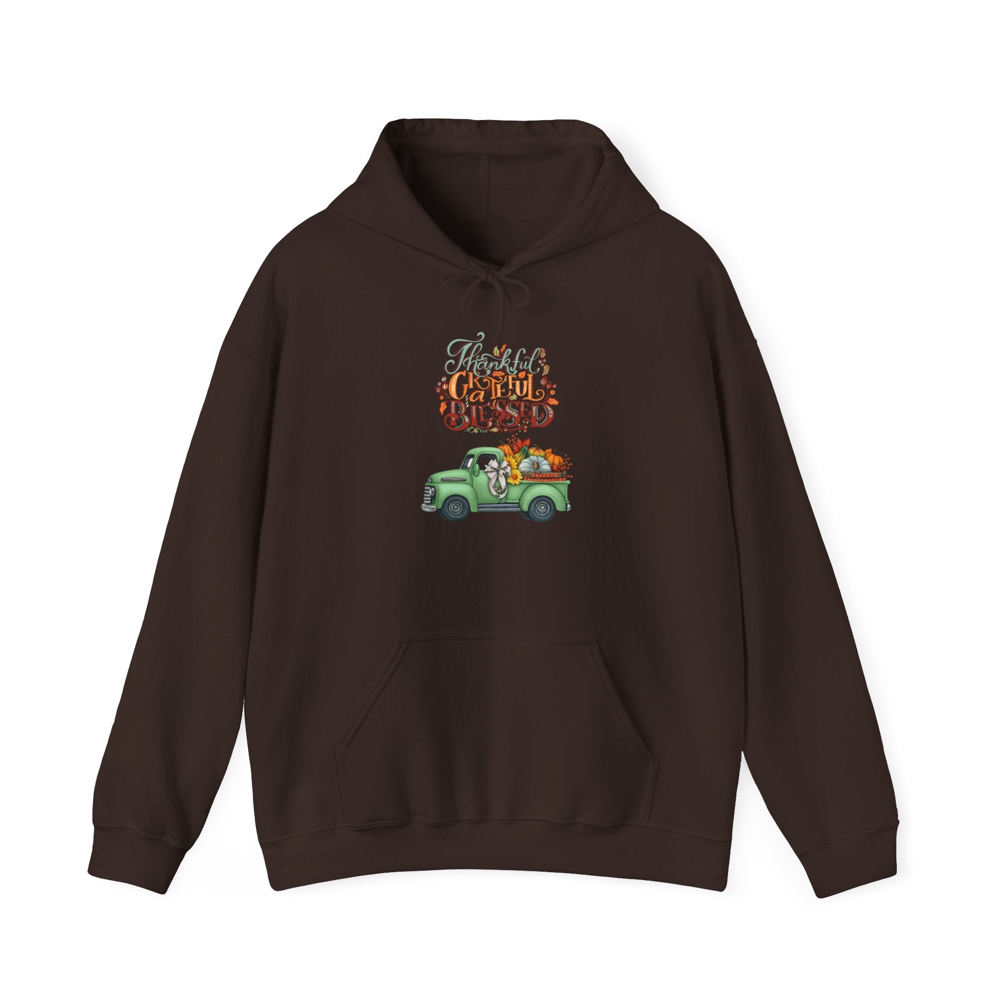 Festive Truck Sweatshirt - Cozy Holiday Hoodie, Winter Gift, Christmas Apparel, Unisex Clothing, Seasonal Fashion