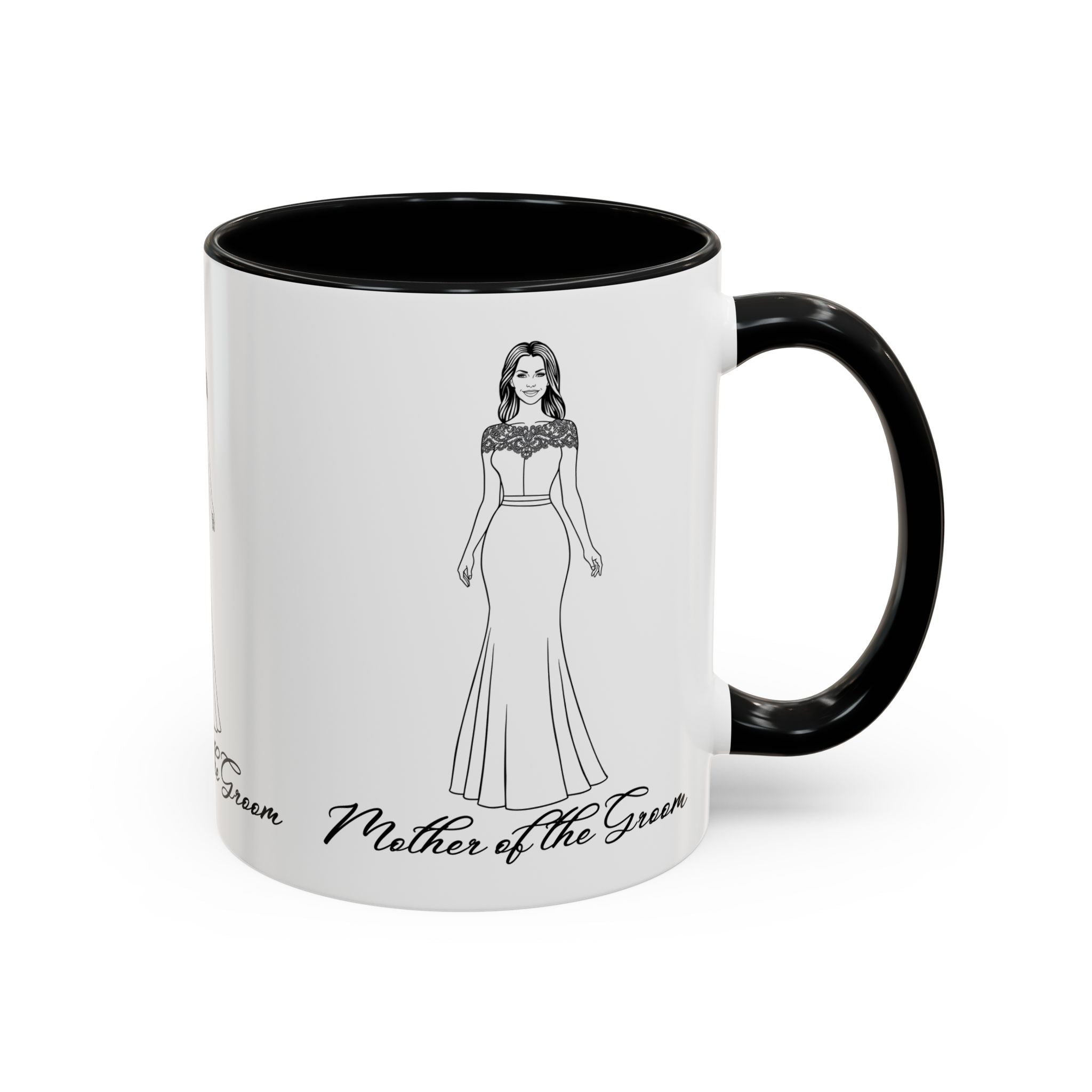 Mother of the Groom Mug-Accent Coffee Mug (11, 15oz)