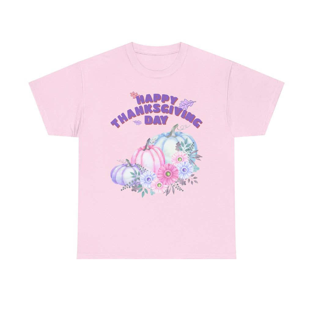 Thanksgiving Celebration Tee, Happy Thanksgiving Day Shirt, Fall T-Shirt, Holiday Gift, Unisex Cotton Top, Autumn Fashion