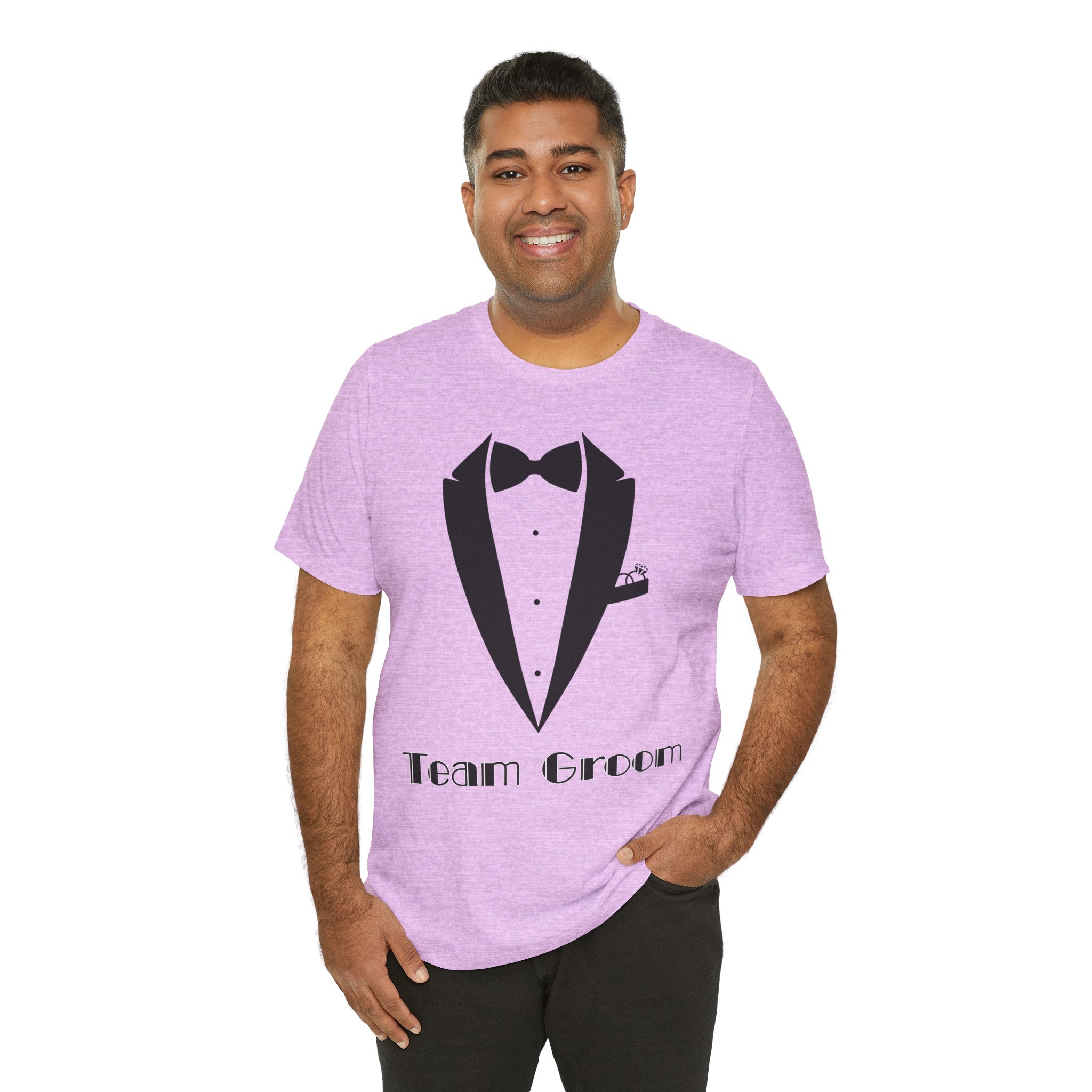 Team Groom Wedding T-Shirt, Perfect for Groomsmen, Bachelor Party, Wedding Events, Groom Attire, Engagement Celebration