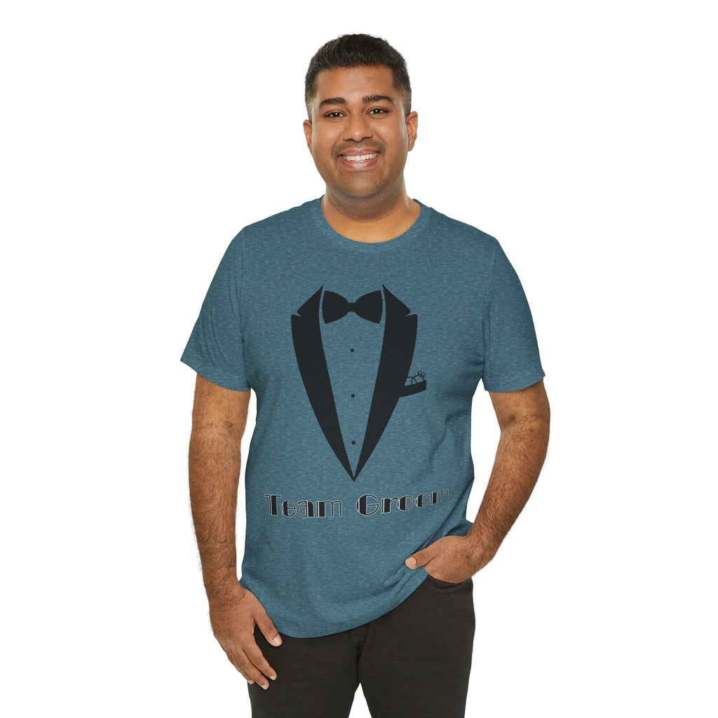 Team Groom Wedding T-Shirt, Perfect for Groomsmen, Bachelor Party, Wedding Events, Groom Attire, Engagement Celebration