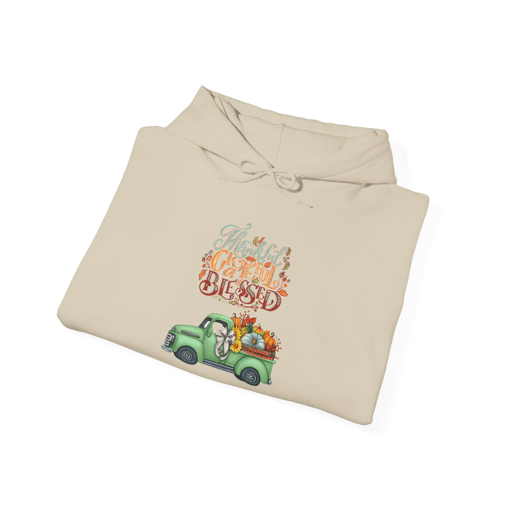 Festive Truck Sweatshirt - Cozy Holiday Hoodie, Winter Gift, Christmas Apparel, Unisex Clothing, Seasonal Fashion