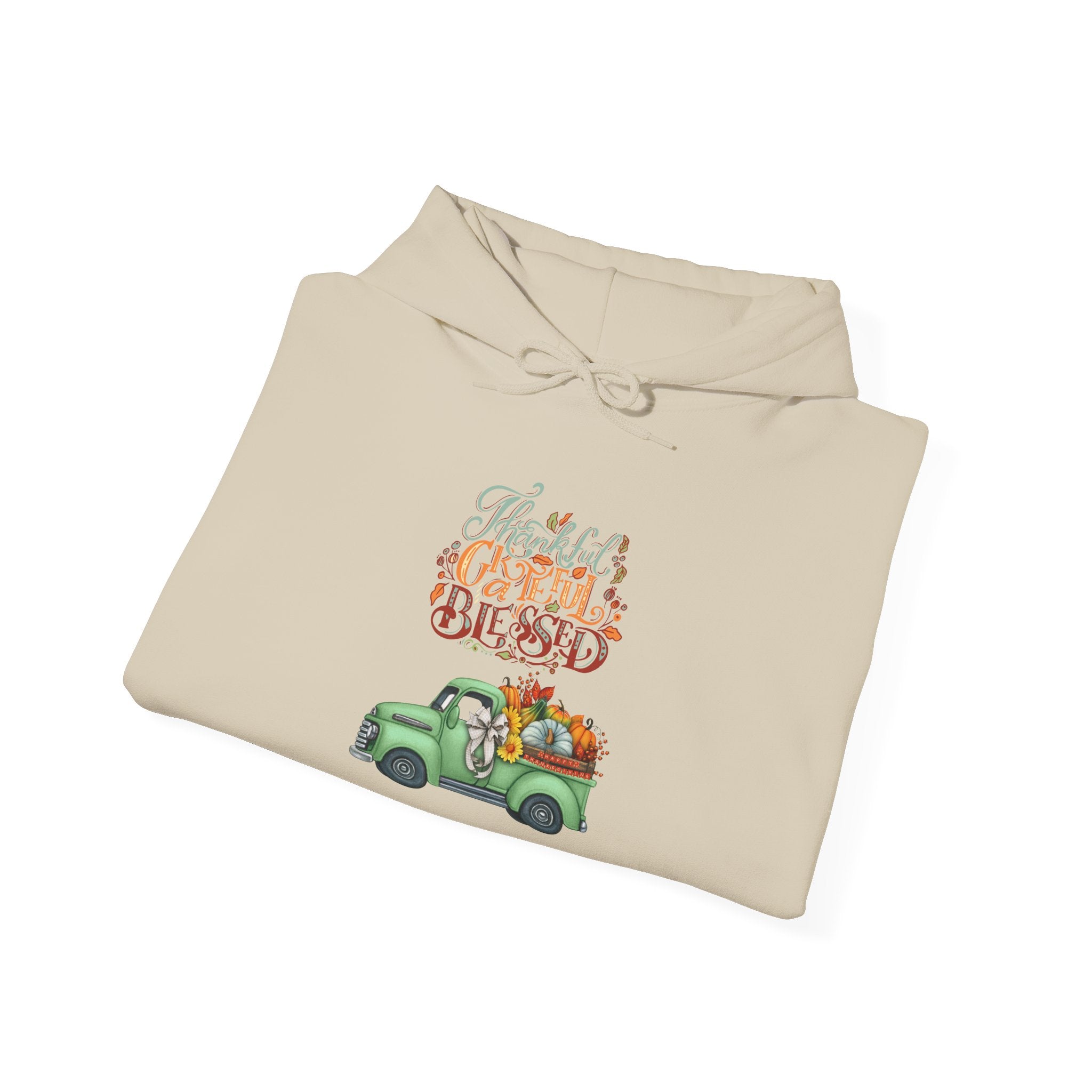 Festive Truck Sweatshirt - Cozy Holiday Hoodie, Winter Gift, Christmas Apparel, Unisex Clothing, Seasonal Fashion