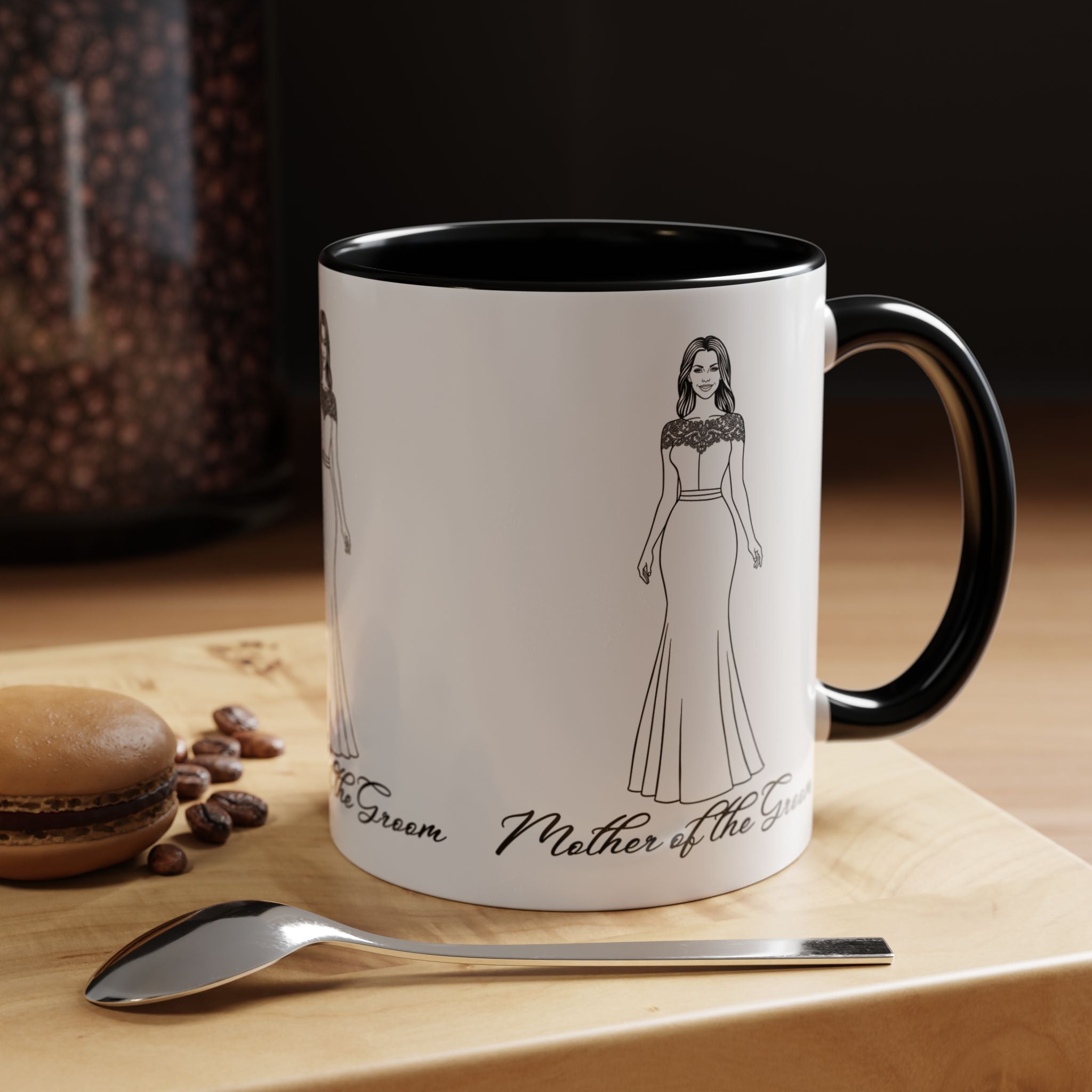 Mother of the Groom Mug-Accent Coffee Mug (11, 15oz)