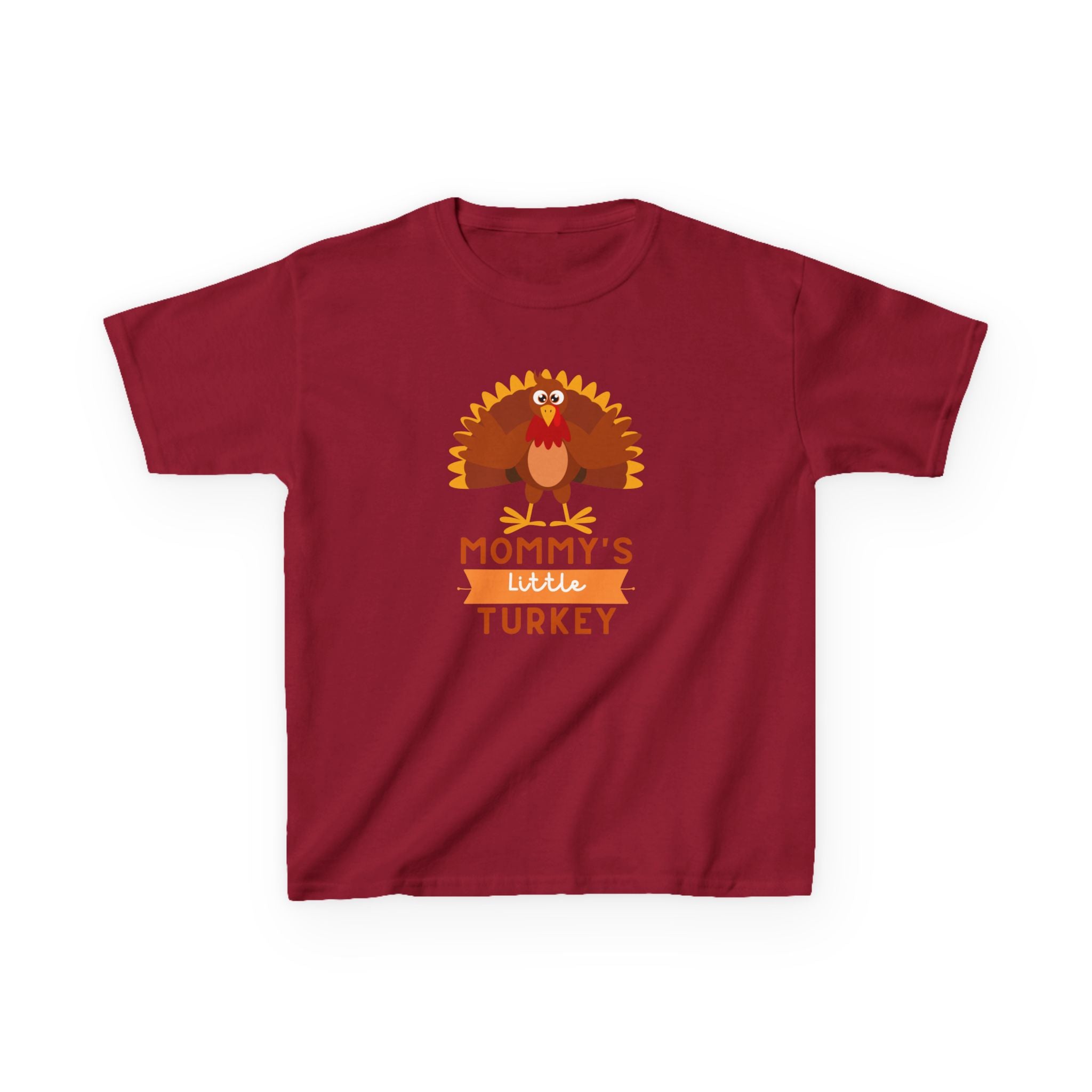 Mommy's Little Turkey Kids Tee - Thanksgiving Gift, Holiday Apparel, Cute Kids Clothing, Family Gathering, Kid's Casual Wear