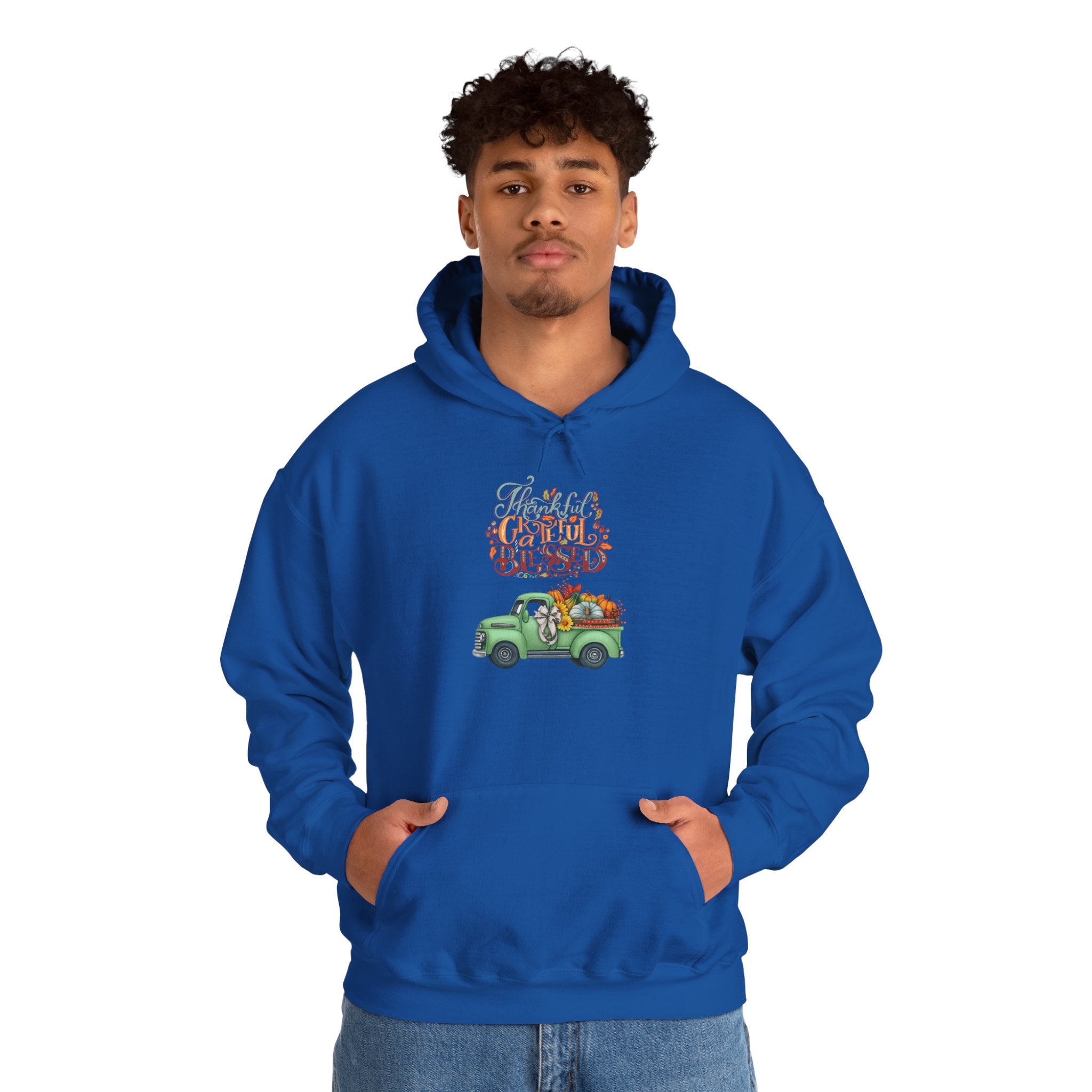 Festive Truck Sweatshirt - Cozy Holiday Hoodie, Winter Gift, Christmas Apparel, Unisex Clothing, Seasonal Fashion
