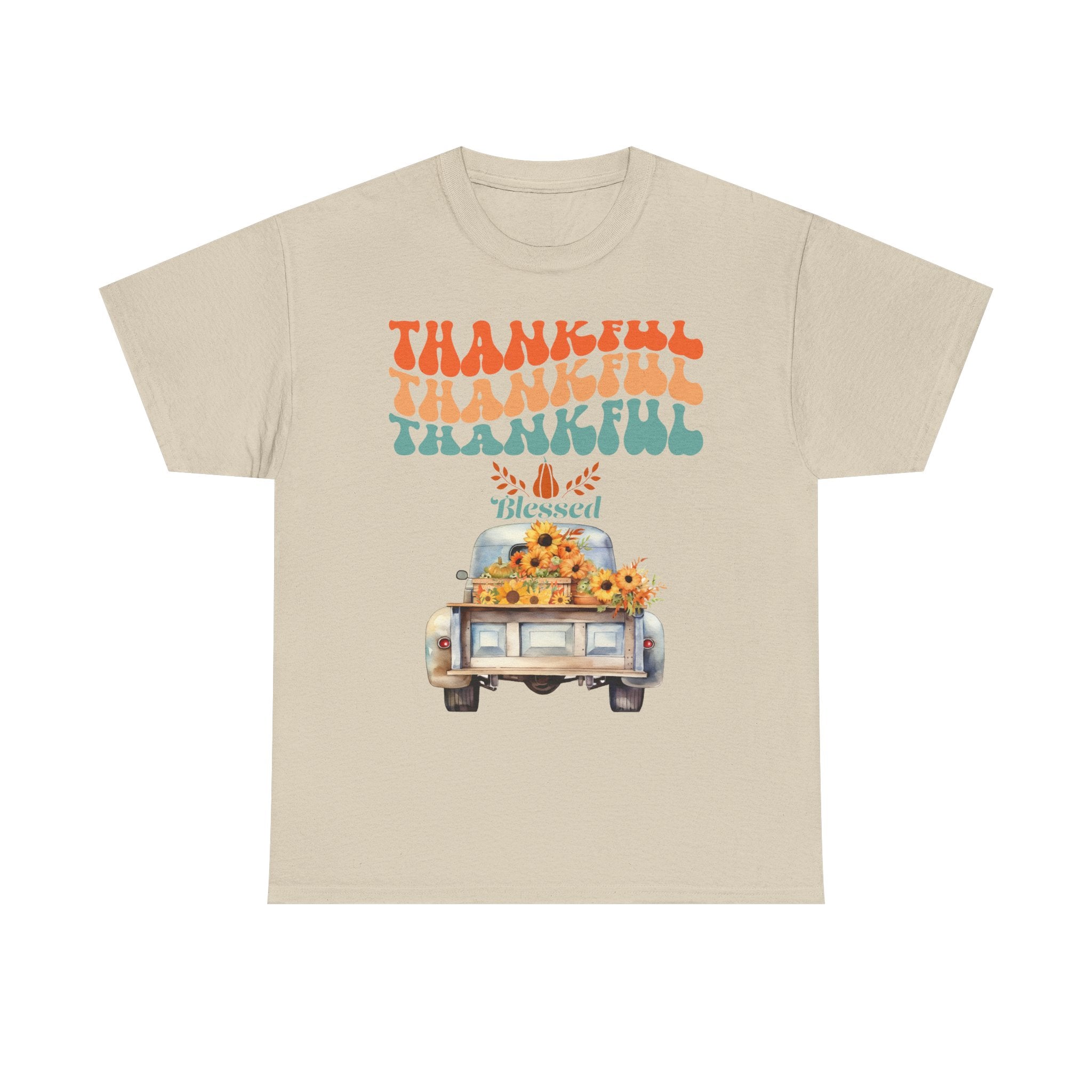 Thankful Vibes Unisex Tee - Perfect for Thanksgiving, Gratitude, Casual Wear, Gifts, Summer Days