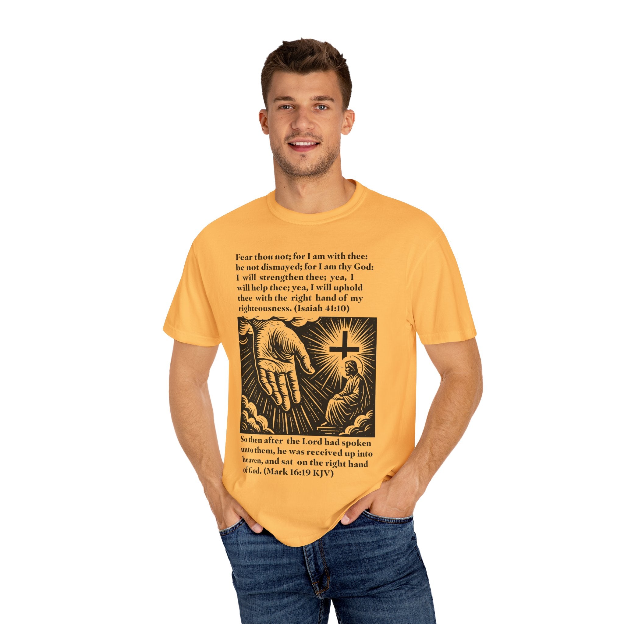 Inspirational Faith T-Shirt, Unisex Cotton Tee, Christian Gift, Spiritual Apparel, Motivational Quote Shirt, Religious Clothing