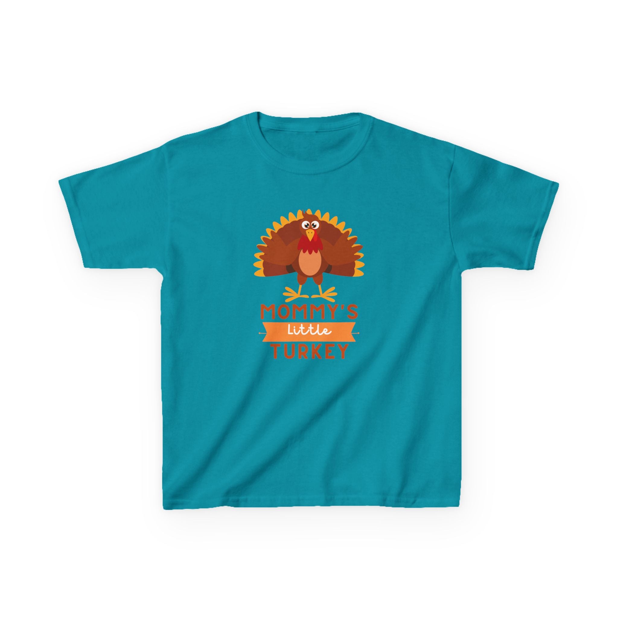 Mommy's Little Turkey Kids Tee - Thanksgiving Gift, Holiday Apparel, Cute Kids Clothing, Family Gathering, Kid's Casual Wear