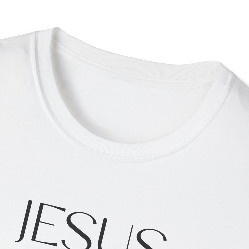 Jesus Floral Faith T-Shirt- Christian Graphic Tee, Inspirational Gift, Religious Apparel, Casualwear, Unisex
