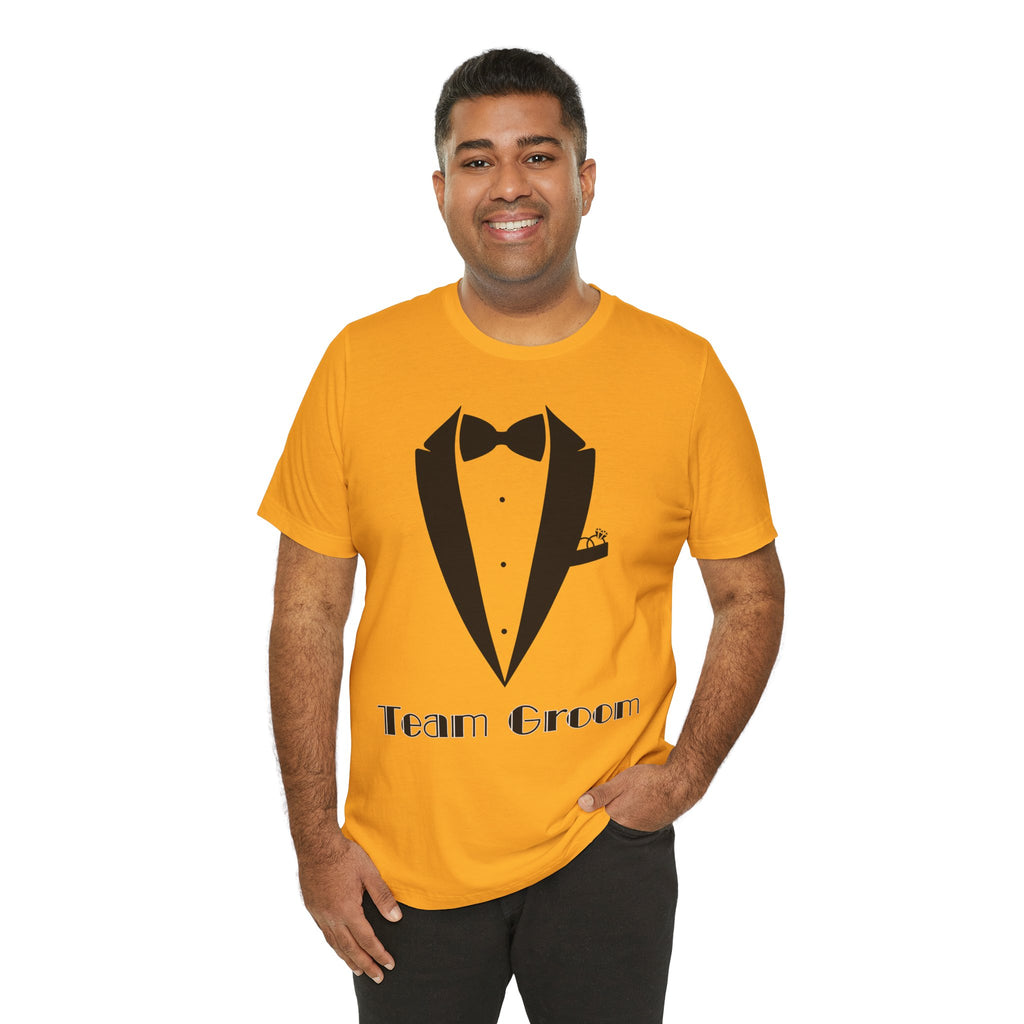 Team Groom Wedding T-Shirt, Perfect for Groomsmen, Bachelor Party, Wedding Events, Groom Attire, Engagement Celebration